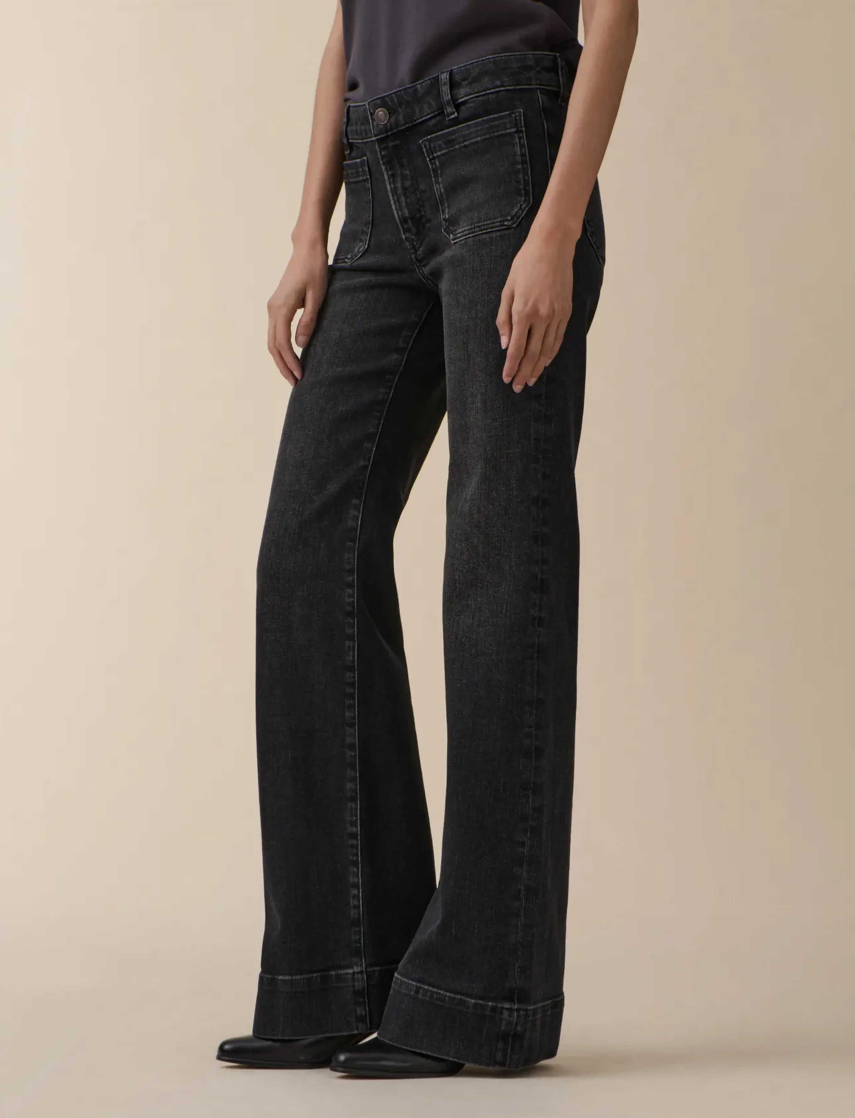 Jeanerica - St Monica Low - jeans - washed black - 2
