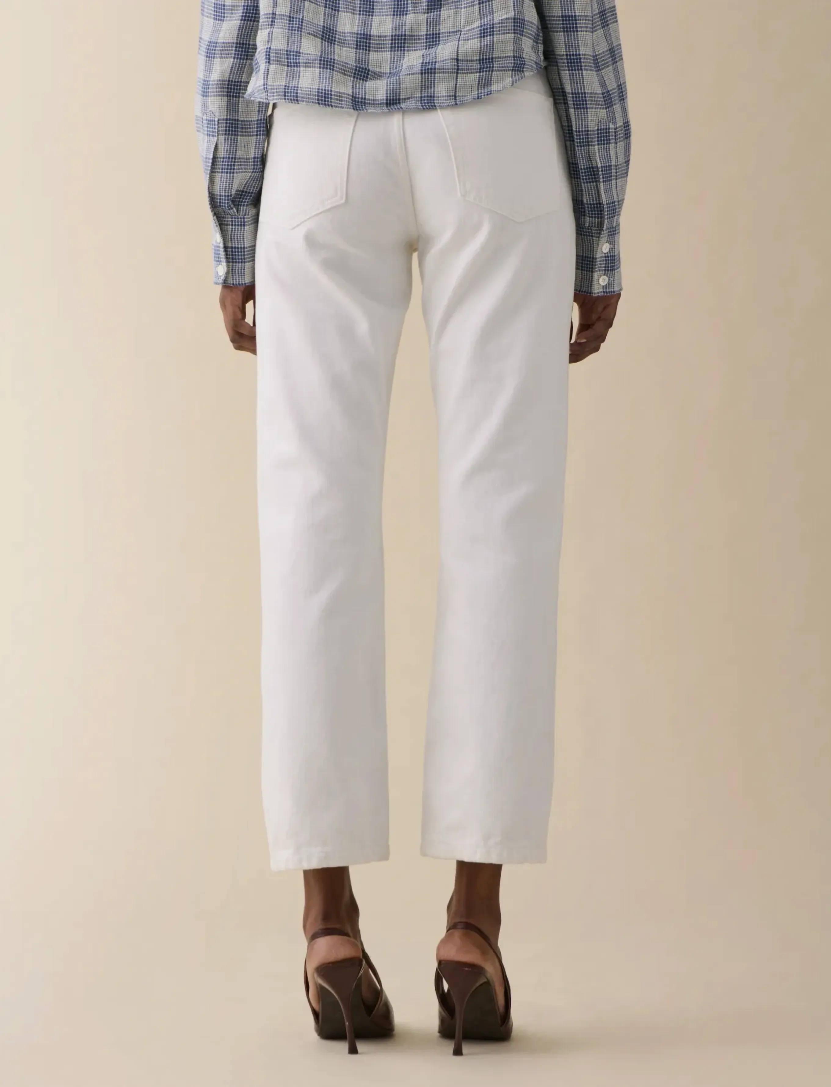 Jeanerica - Sisli Cropped - straight jeans - natural white - 3
