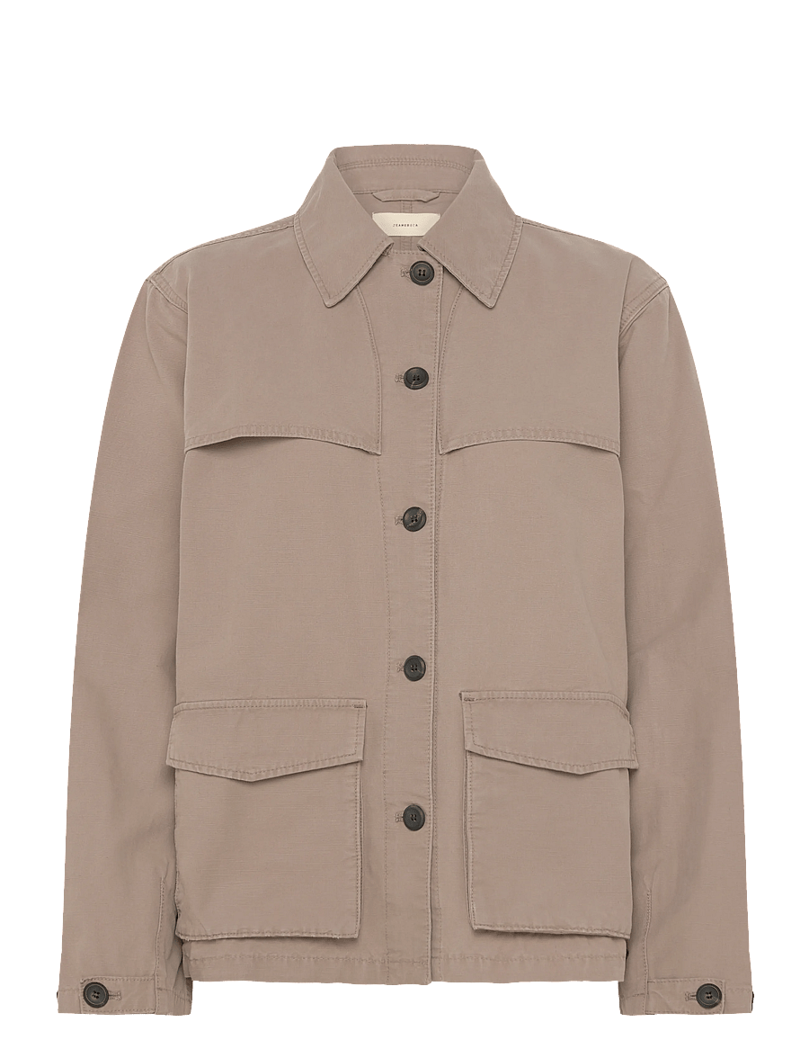 Jeanerica - Jasmine - utility-jacken - warm grey - 1