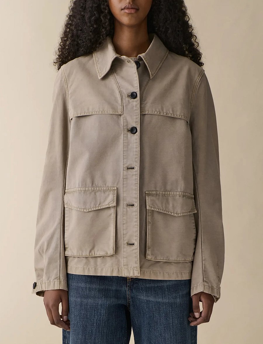Jeanerica - Jasmine - utility-jacken - warm grey - 0