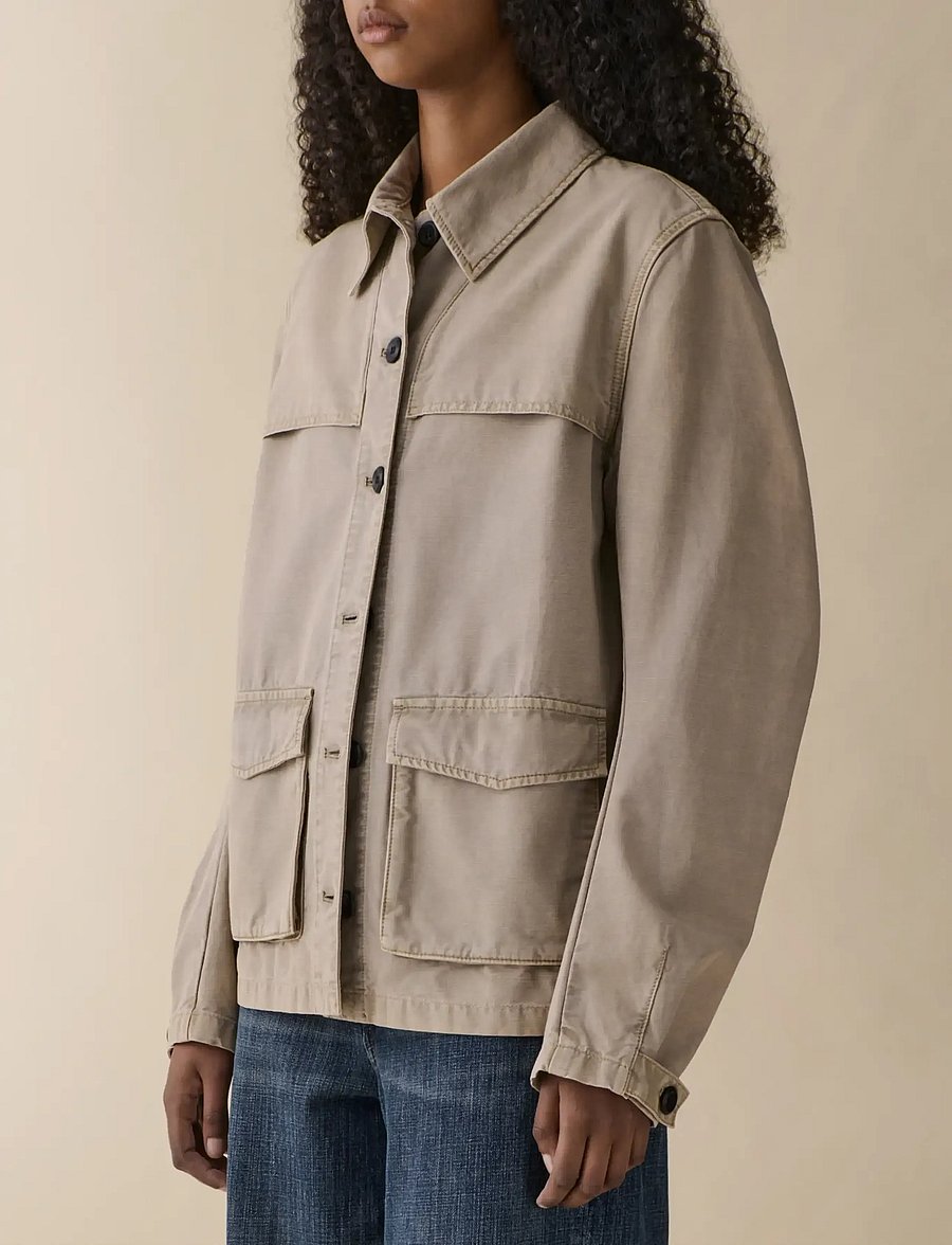 Jeanerica - Jasmine - utility-jacken - warm grey - 3