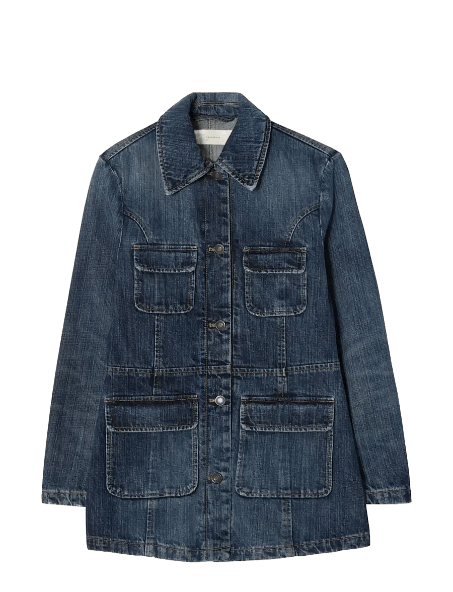 Jeanerica - Agnes - frühlingsjacken - dark blue righe - 1