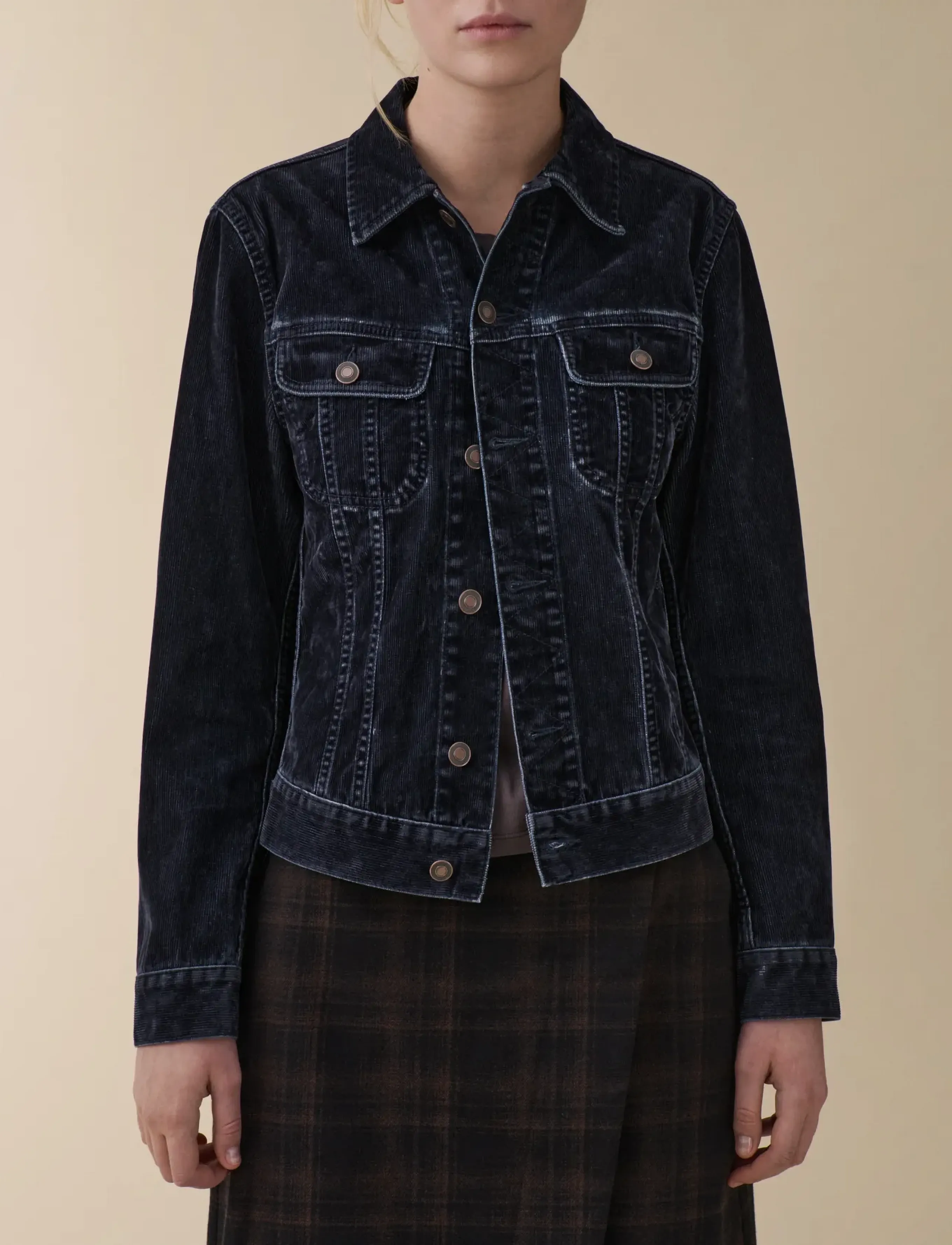 Jeanerica Elsa, XS, Jackets, Grau - Denim, Frauen