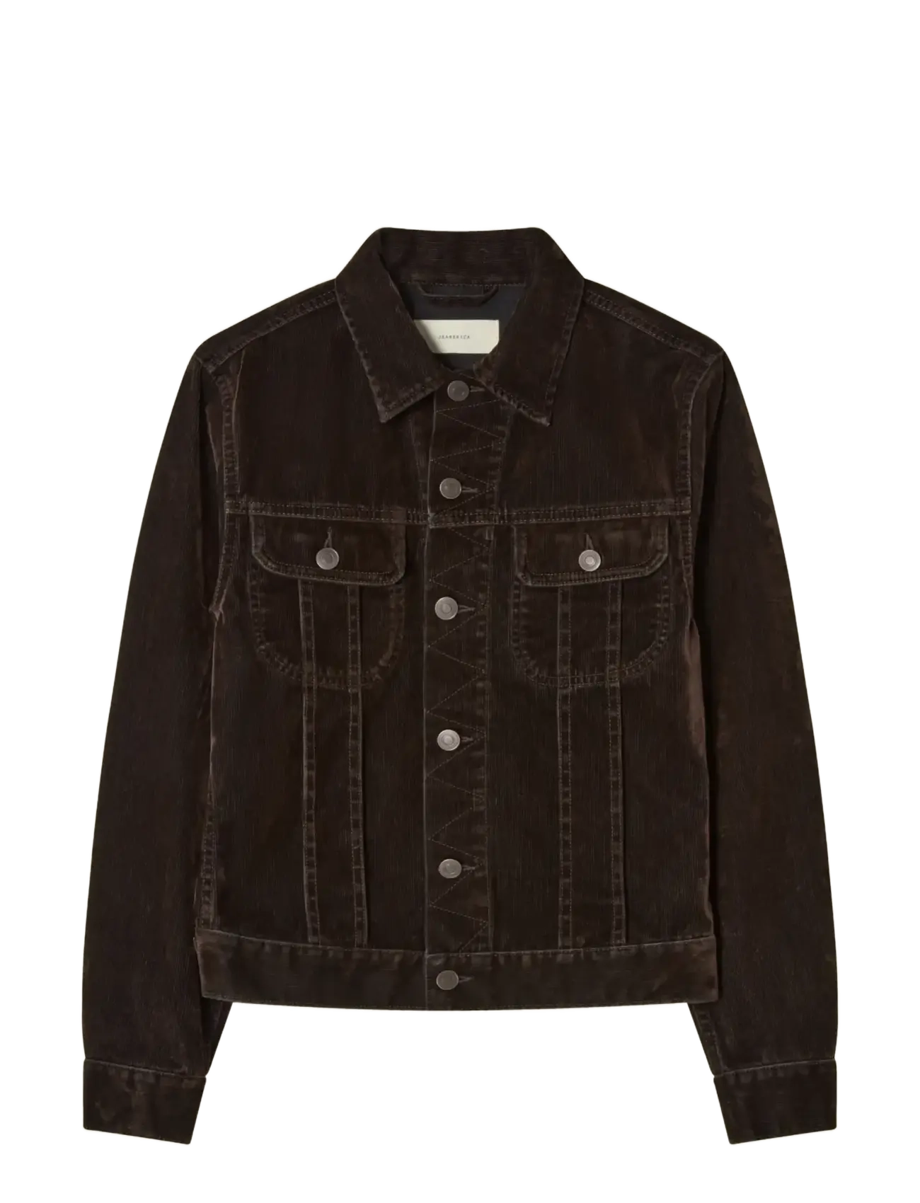 BROWN FLOCK CORDUROY