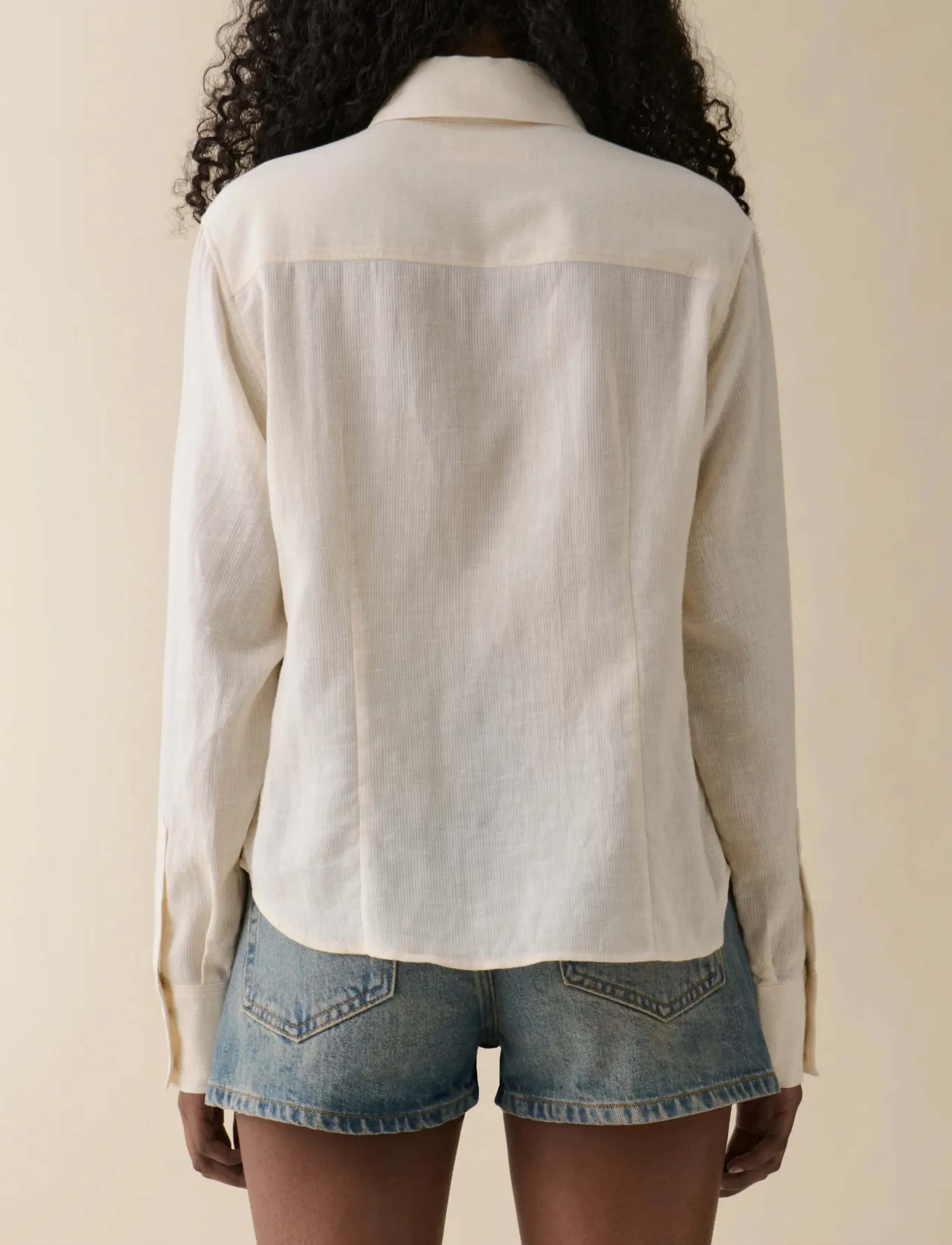 Jeanerica - Martha - jeansowe koszule - off white - 4