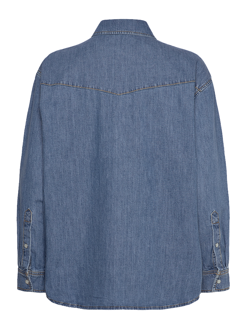 Jeanerica - Angela - jeansskjortor - light blue vintage - 2