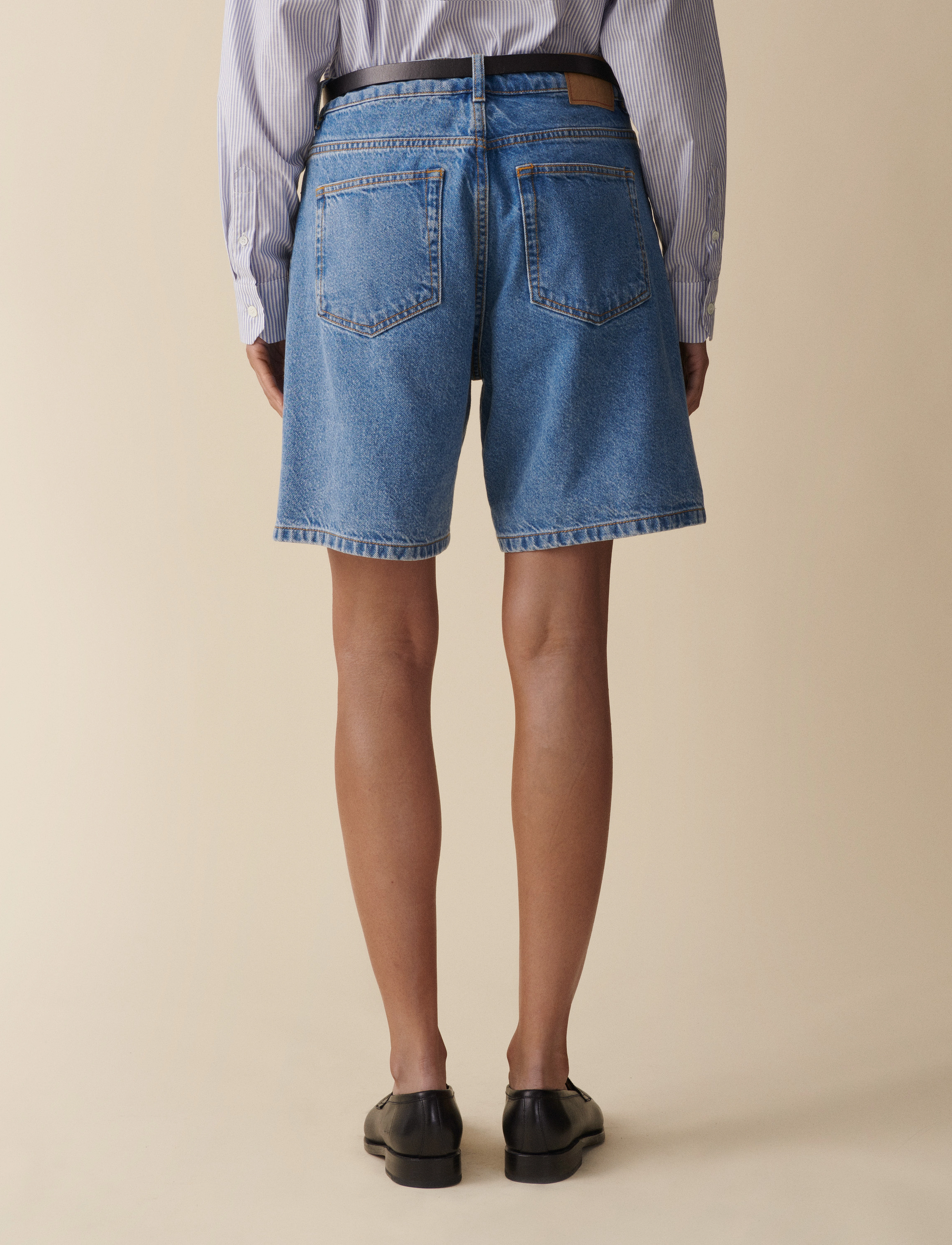Jeanerica - BW019 Belem Shorts - gallastuttbuxur - light vintage 62 - 2