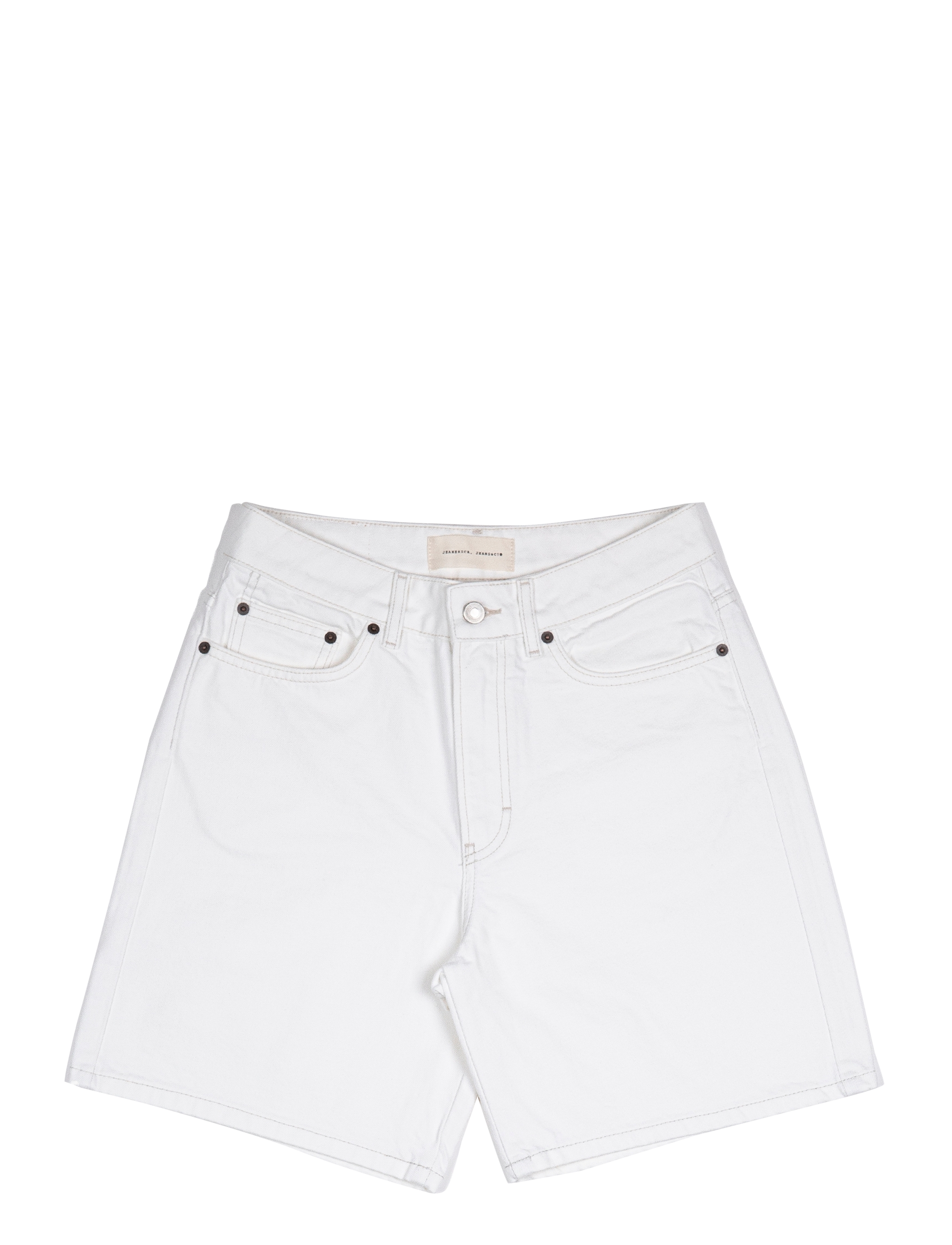Jeanerica - BW019 Belem Shorts - gallastuttbuxur - natural white - 1