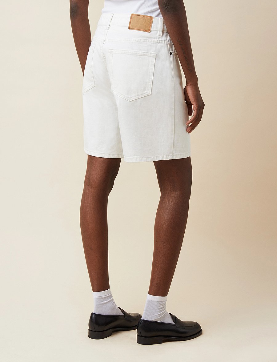 Jeanerica - BW019 Belem Shorts - gallastuttbuxur - natural white - 2
