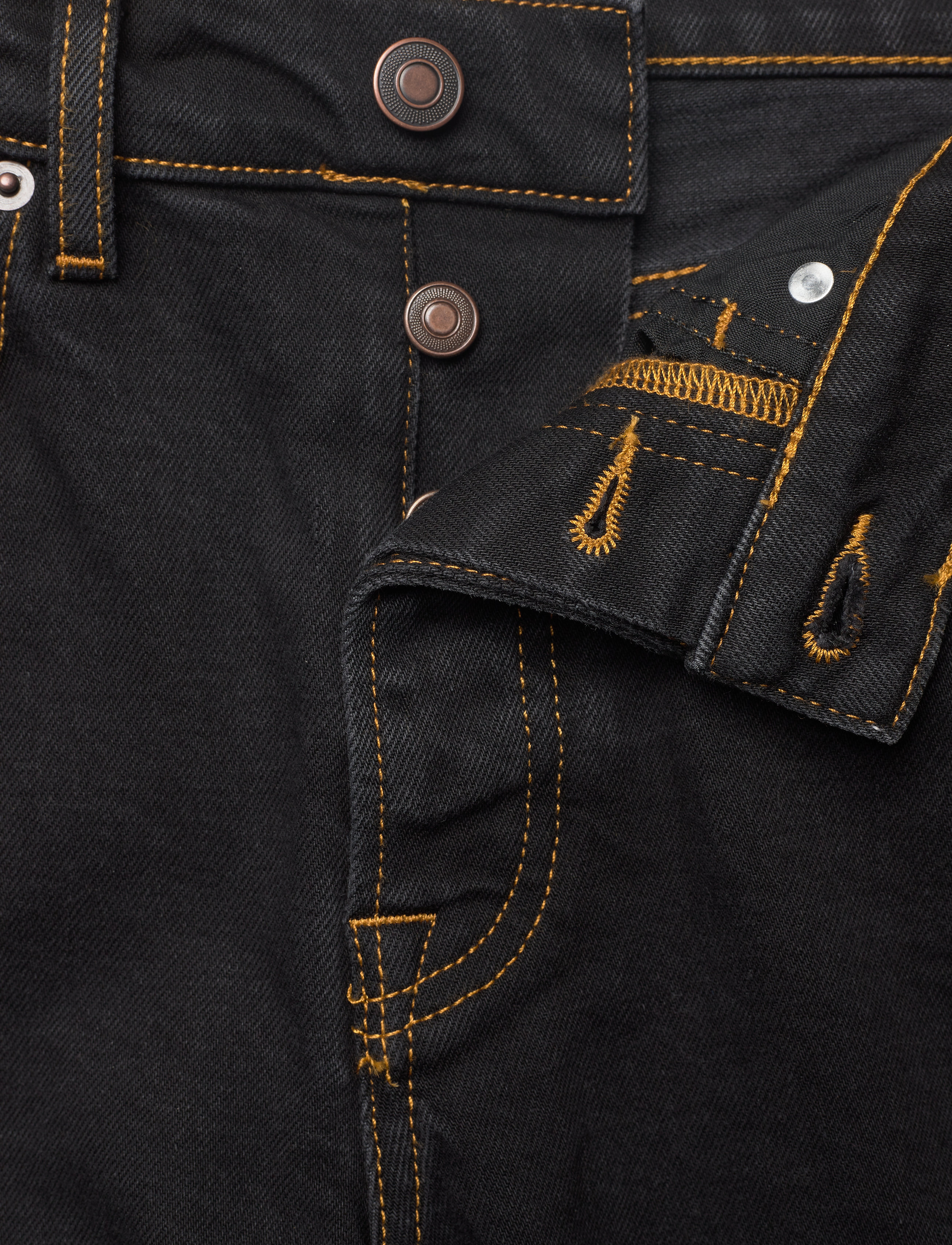 Jeanerica - CW002 Classic Jeans - jeans droites - black 8 weeks - 3