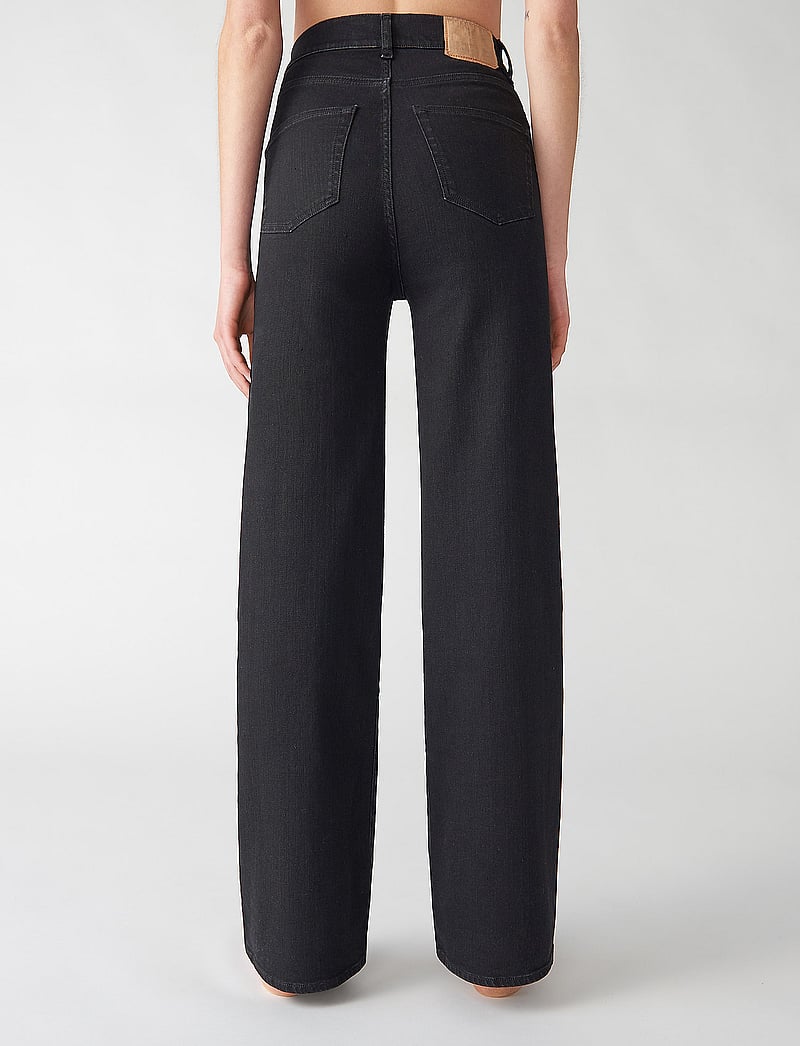 Jeanerica - PW008 Pyramid - alt eriti laia säärega teksad - black 2 weeks - 3