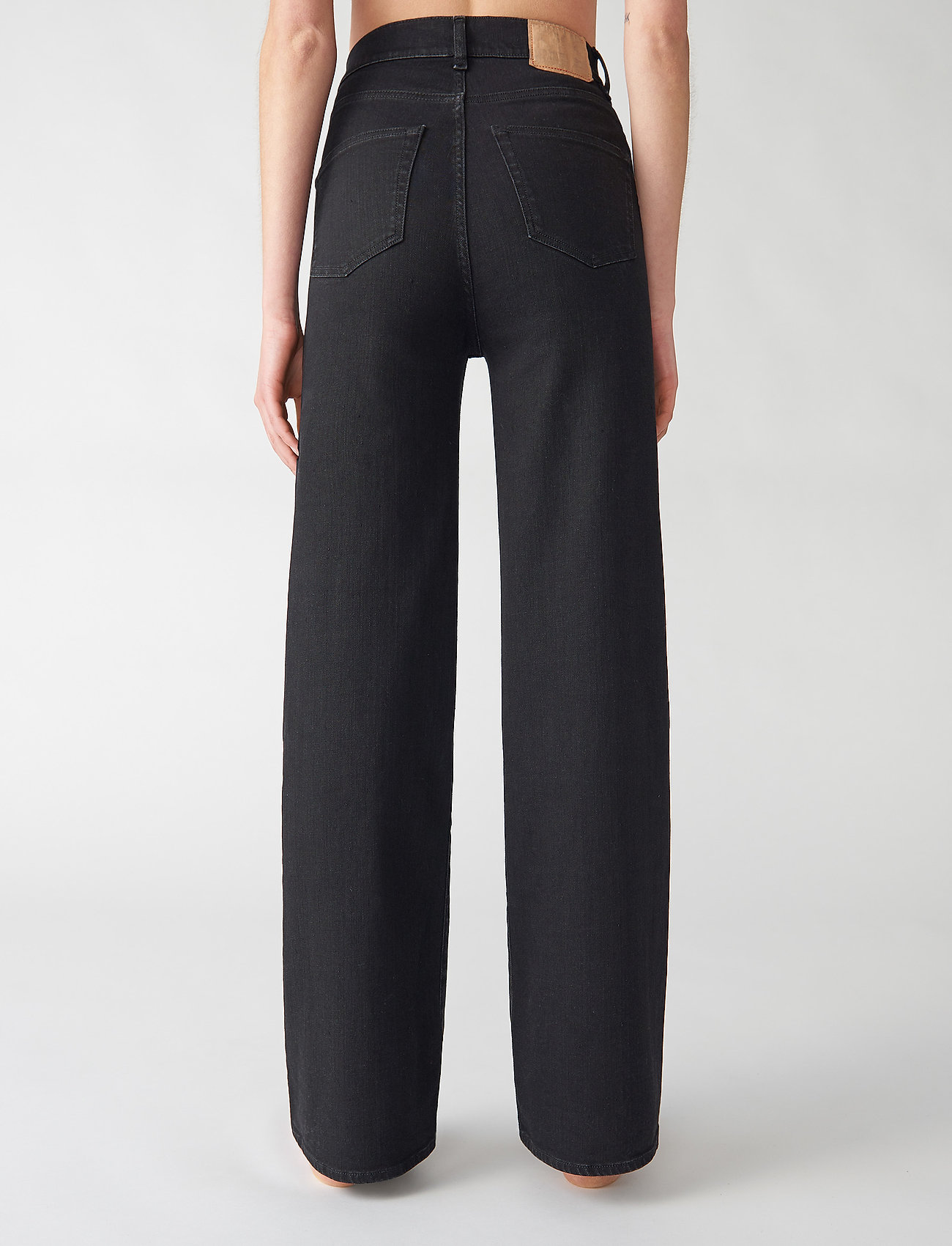 Jeanerica - PW008 Pyramid - utsvängda jeans - black 2 weeks - 3