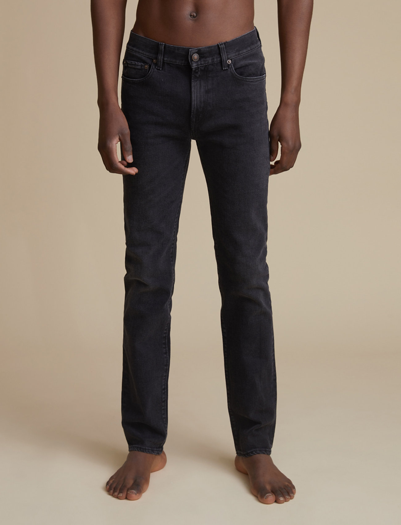 Jeanerica SM001 - Jeans - USED BLACK / black