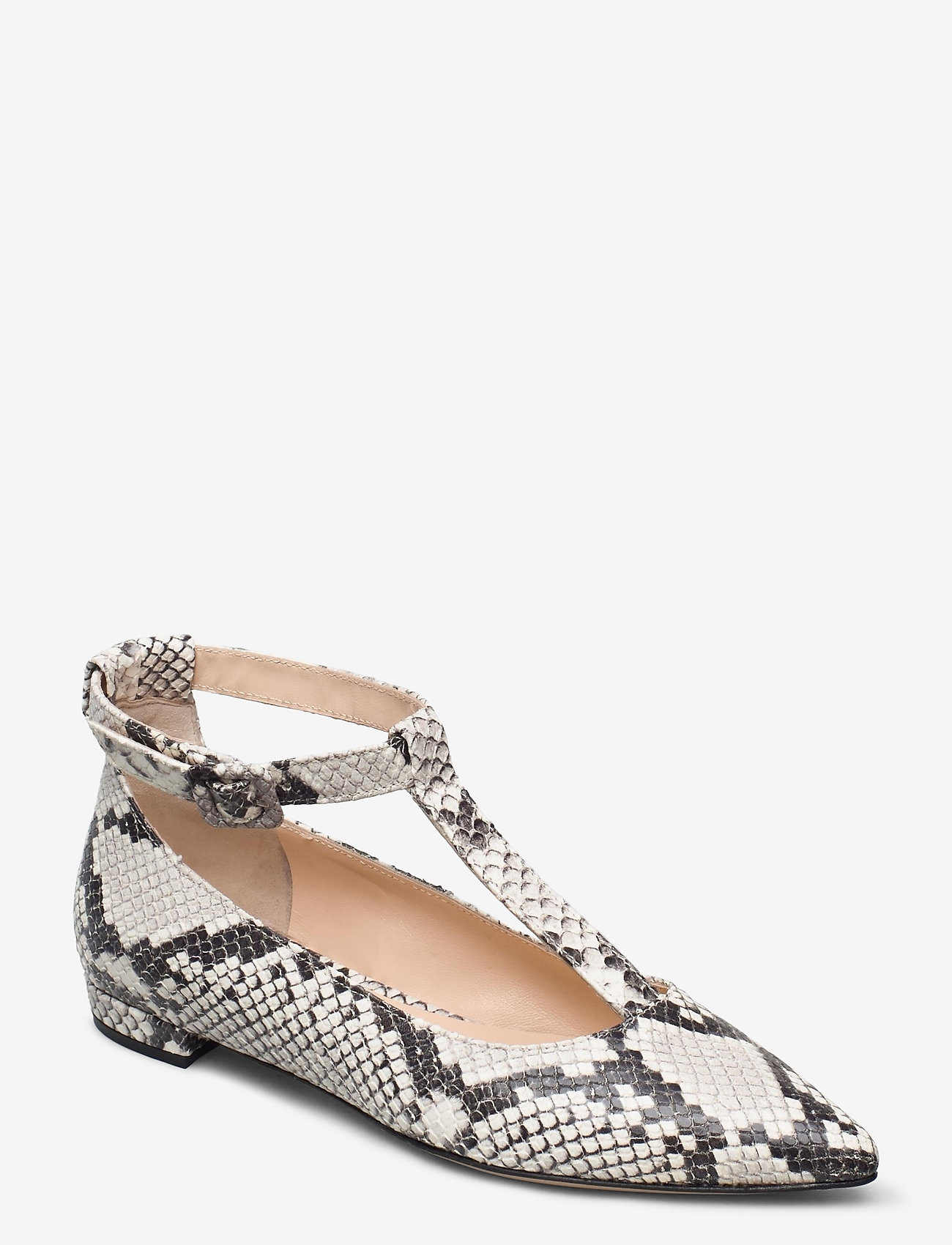 Jennie-Ellen - Kale - snake print leather - 0