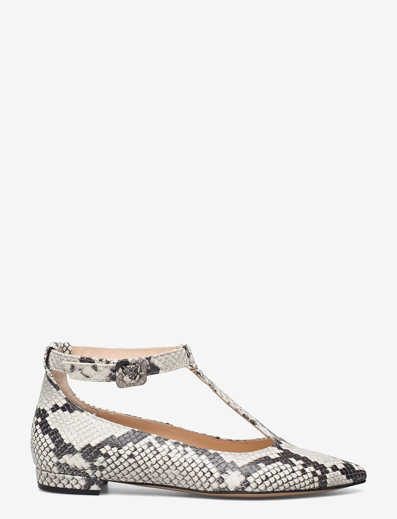 Jennie-Ellen - Kale - snake print leather - 1