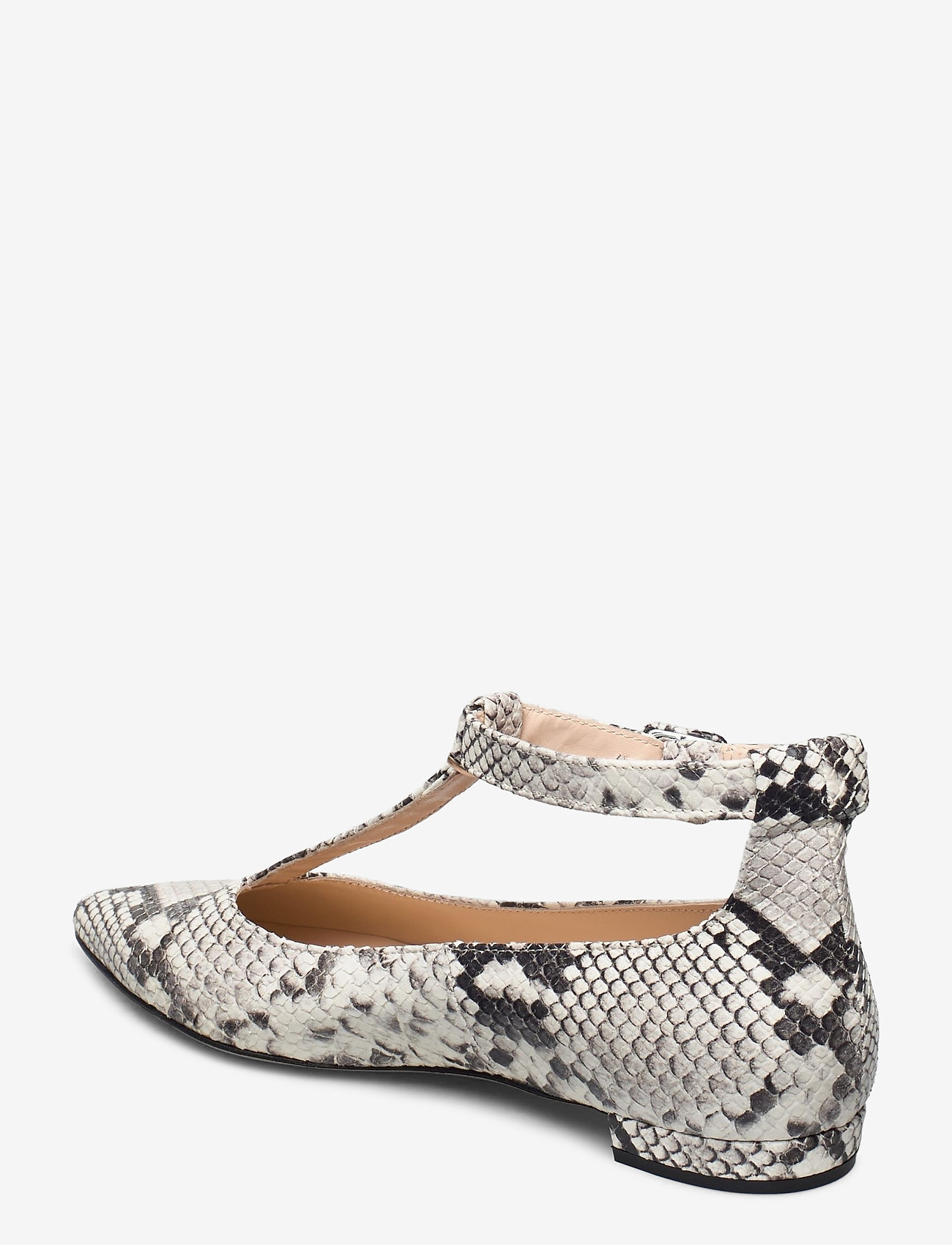 Jennie-Ellen - Kale - snake print leather - 2