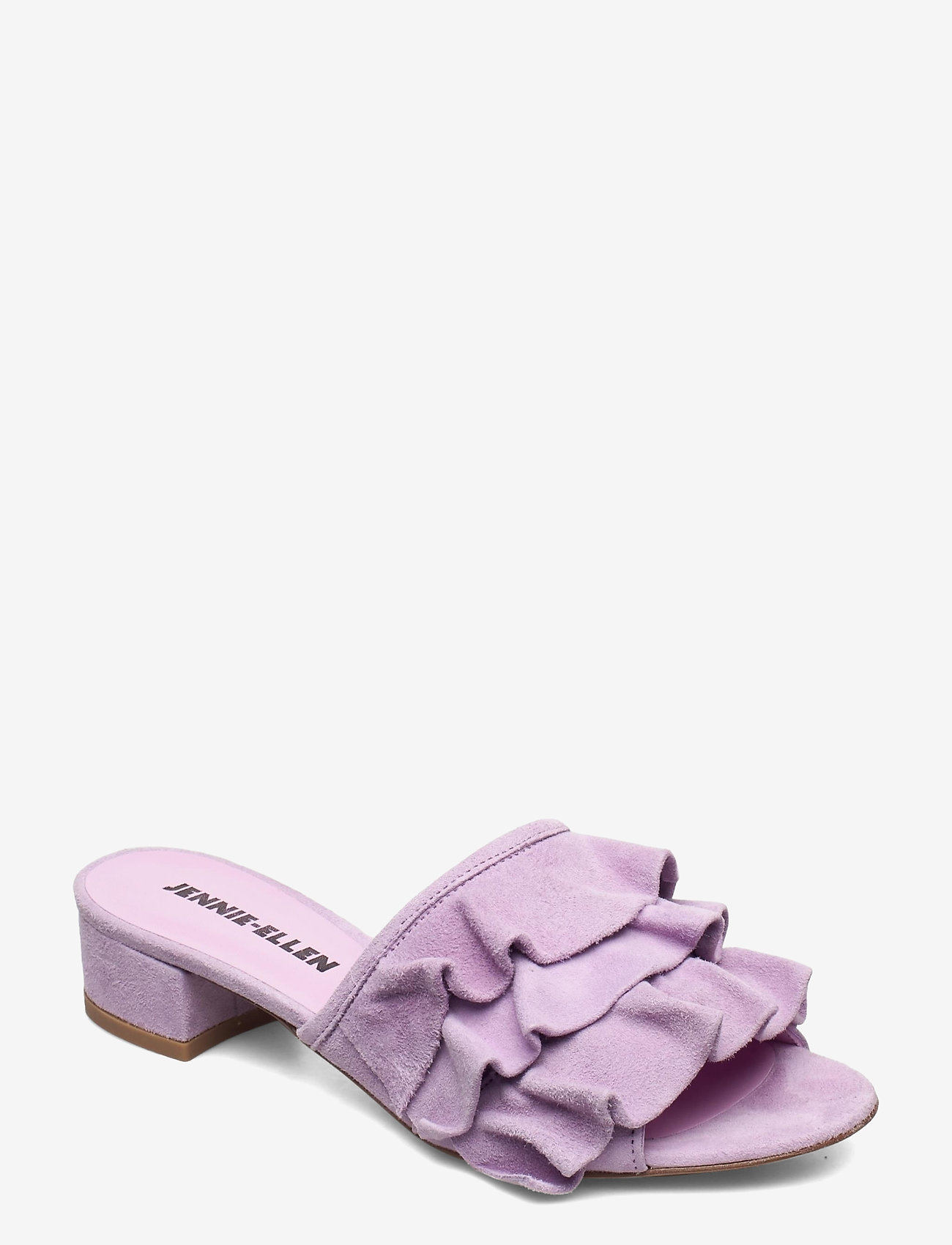 PURPLE SUEDE LEATHER