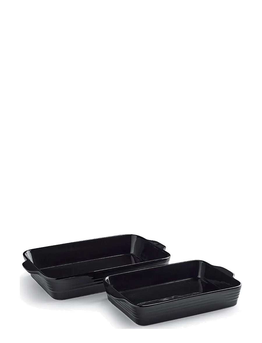 Jernverket - JERNVERKET OVEN DISH SET GLOSSY BLACK - glossy black - 1