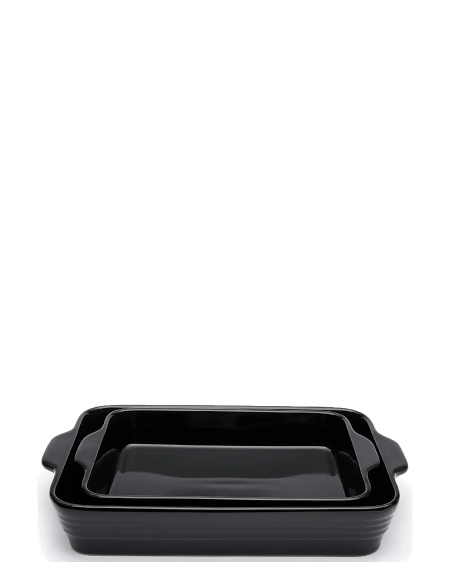 Jernverket - JERNVERKET OVEN DISH SET GLOSSY BLACK - glossy black - 5