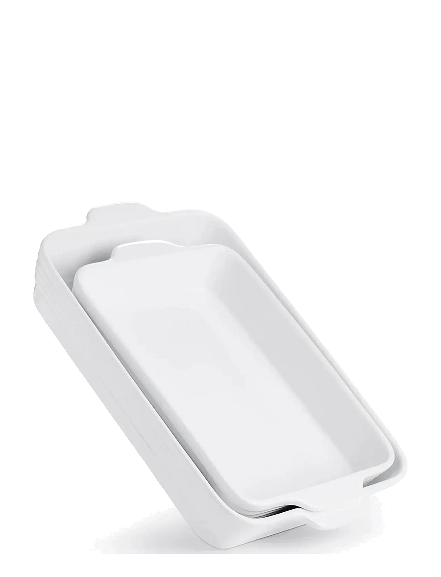 Jernverket - JERNVERKET OVEN DISH SET GLOSSY WHITE - glossy white - 4
