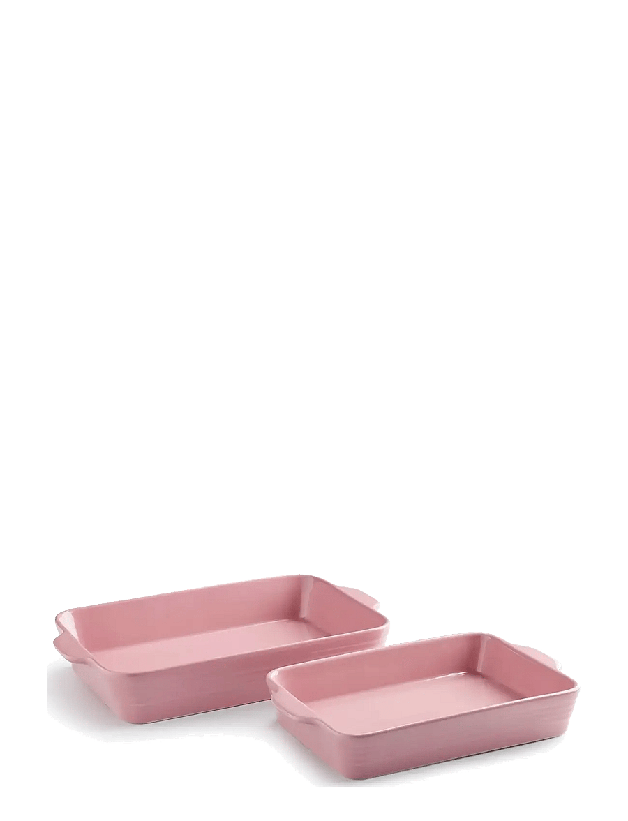 Jernverket - JERNVERKET OVEN DISH SET GLOSSY PINK - glossy pink - 0