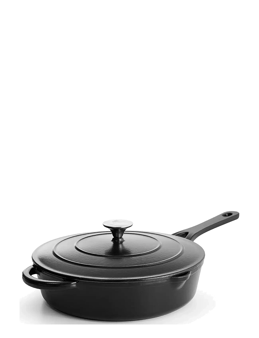 Jernverket - JERNVERKET CAST IRON SAUTÉ PAN 28 CM - black - 1
