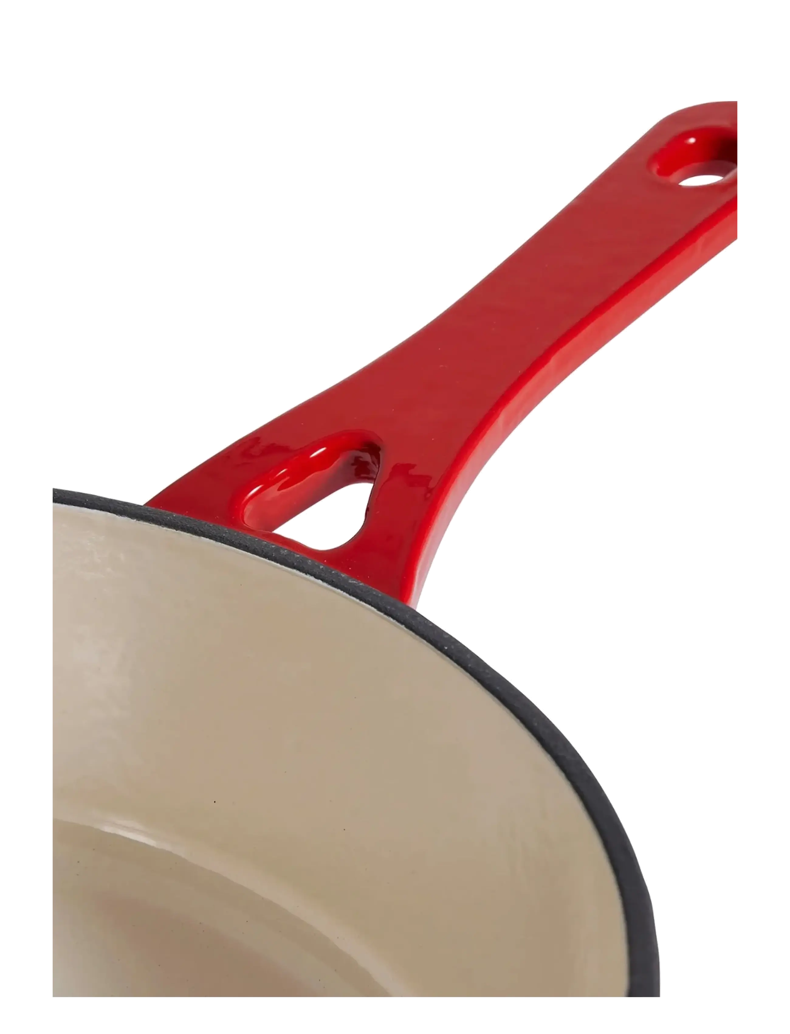 Jernverket - JERNVERKET CAST IRON SAUTÉ PAN 28 CM - cast iron pots - red - 2