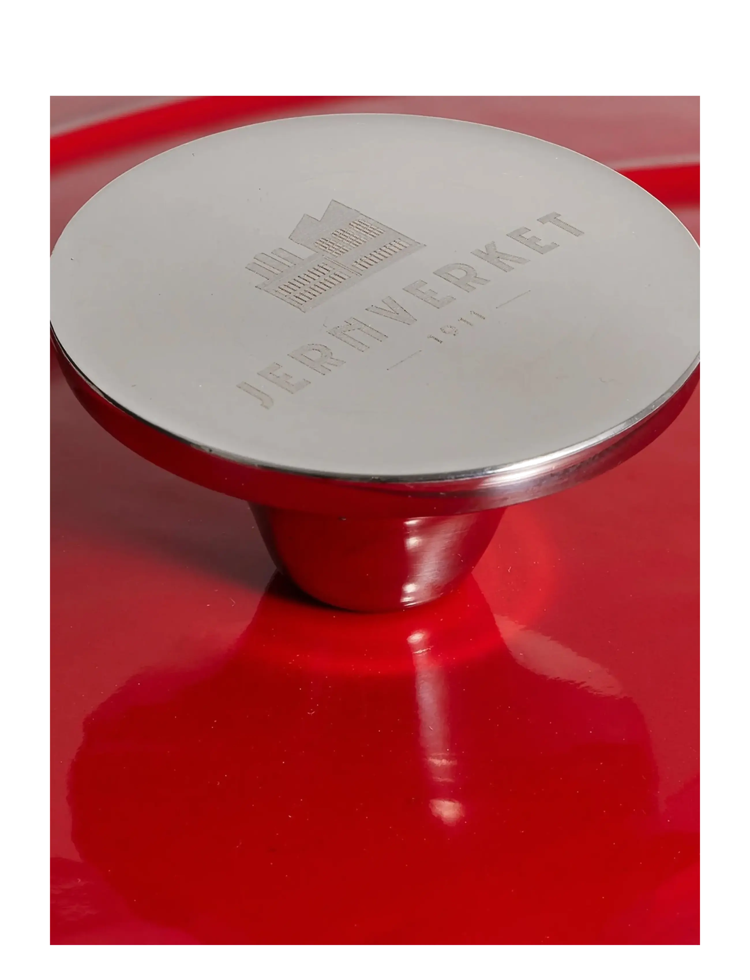 Jernverket - JERNVERKET CAST IRON SAUTÉ PAN 28 CM - cast iron pots - red - 3