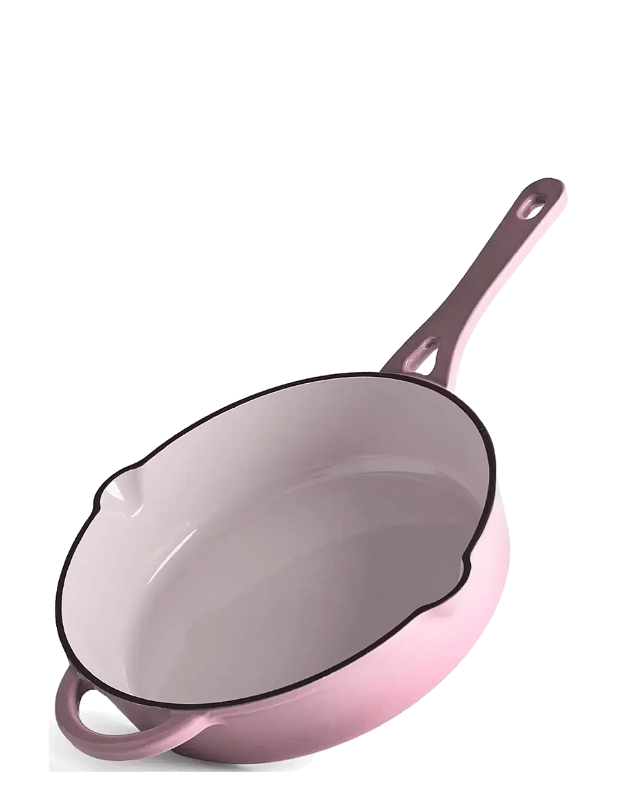 Jernverket - JERNVERKET CAST IRON SAUTÉ PAN 28 CM RETRO PINK - malmist potid - retro pink - 5
