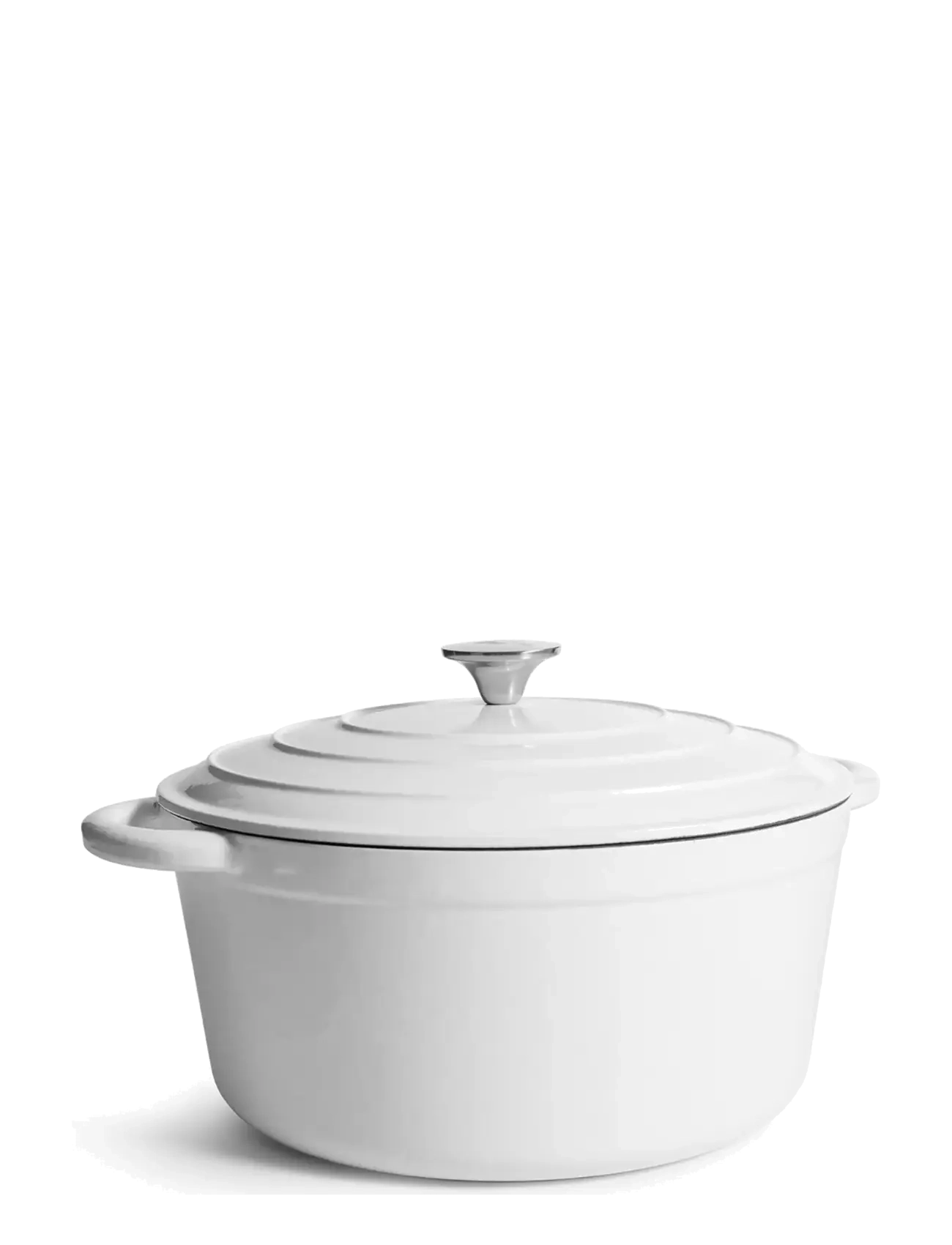 Jernverket Jernverket Cast Iron Casserole Blanco 7 L - White - 7 L