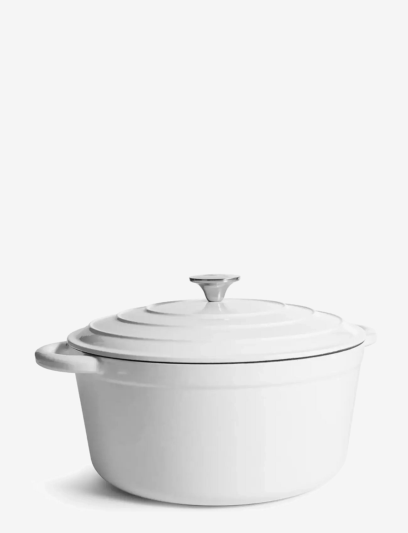 Jernverket Jernverket Cast Iron Casserole Blanco 7 L - White - 7 L