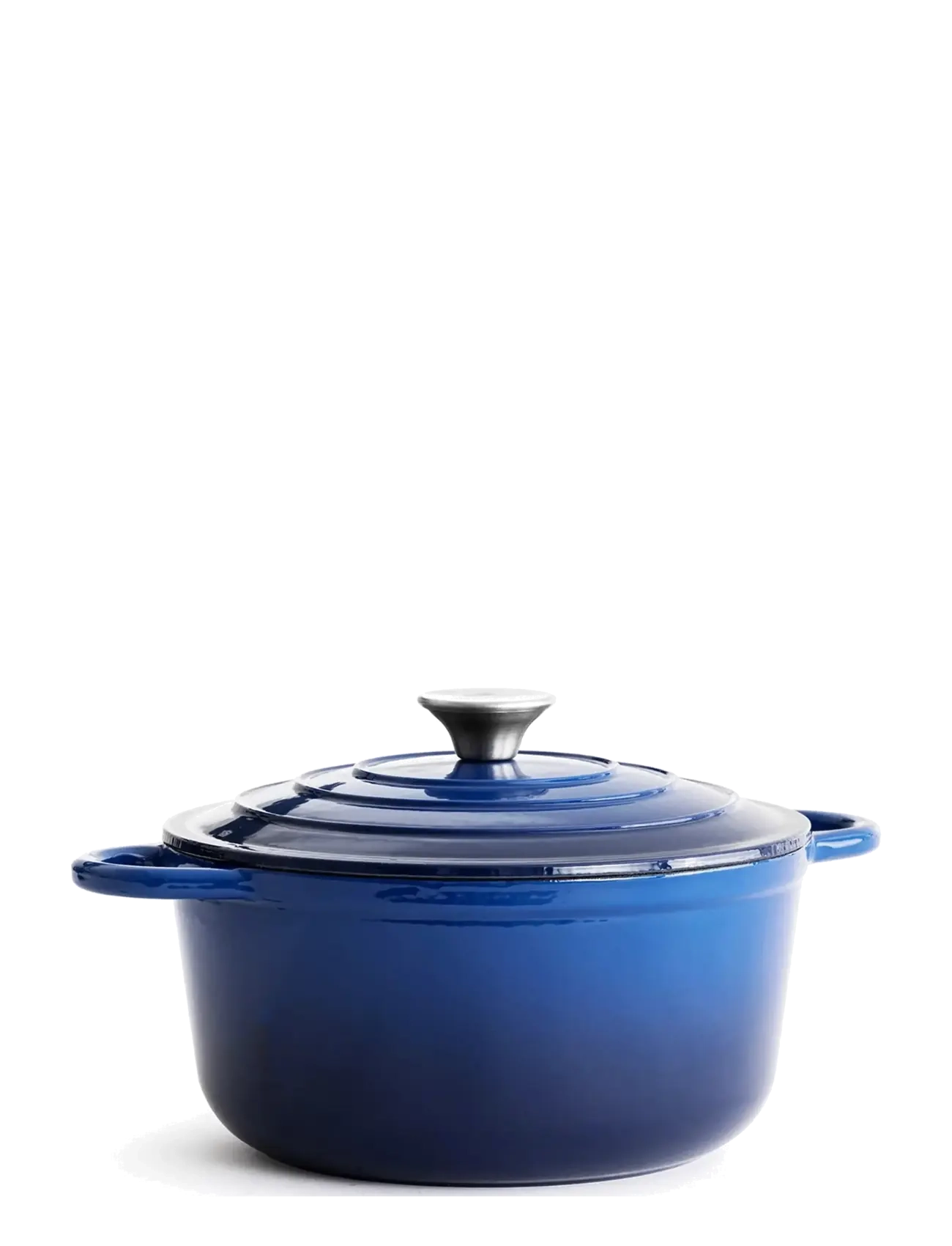 Jernverket Jernverket Cast Iron Casserole Blue 7 L - Blue - 7 L