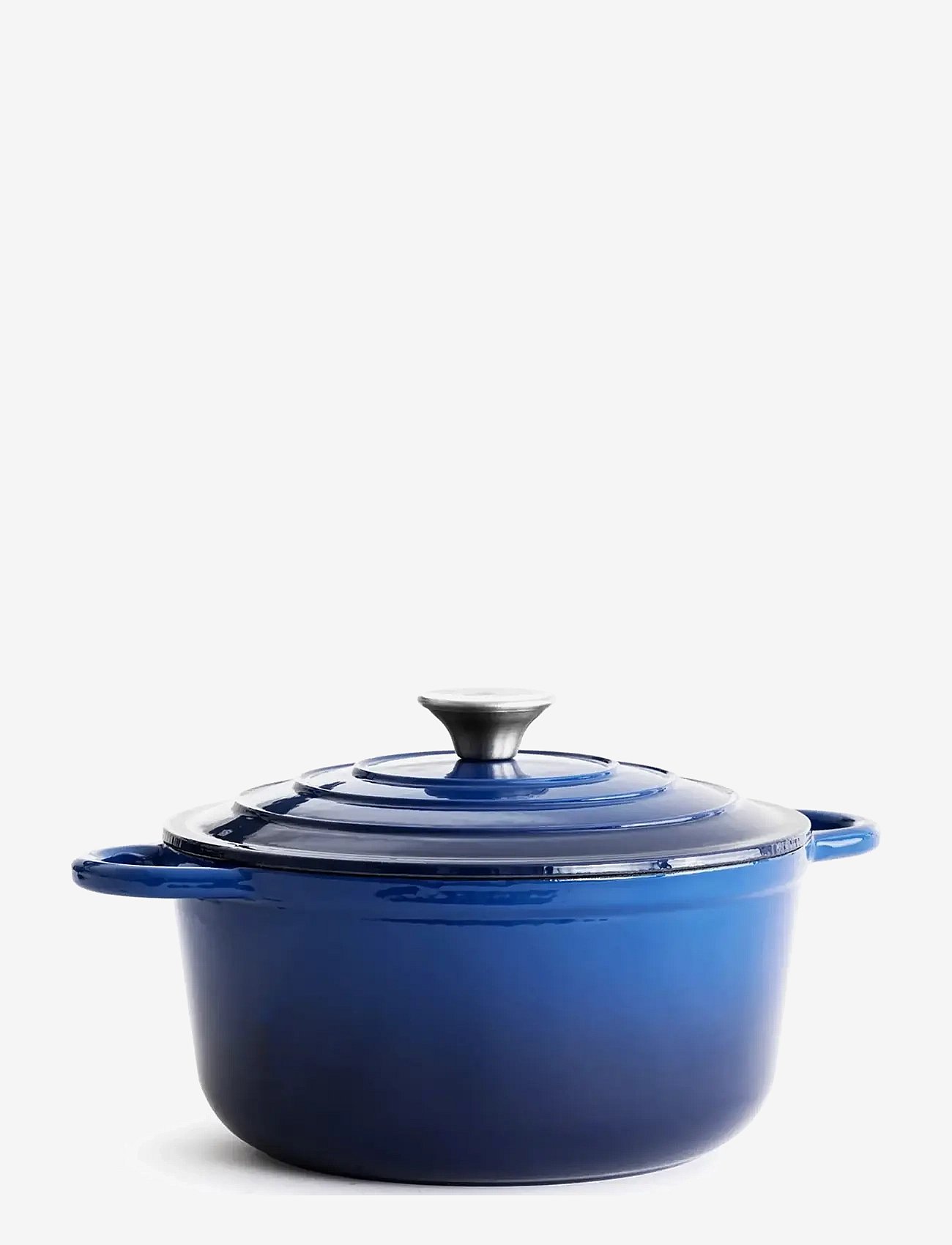 Jernverket Jernverket Cast Iron Casserole Blue 7 L - Blue - 7 L