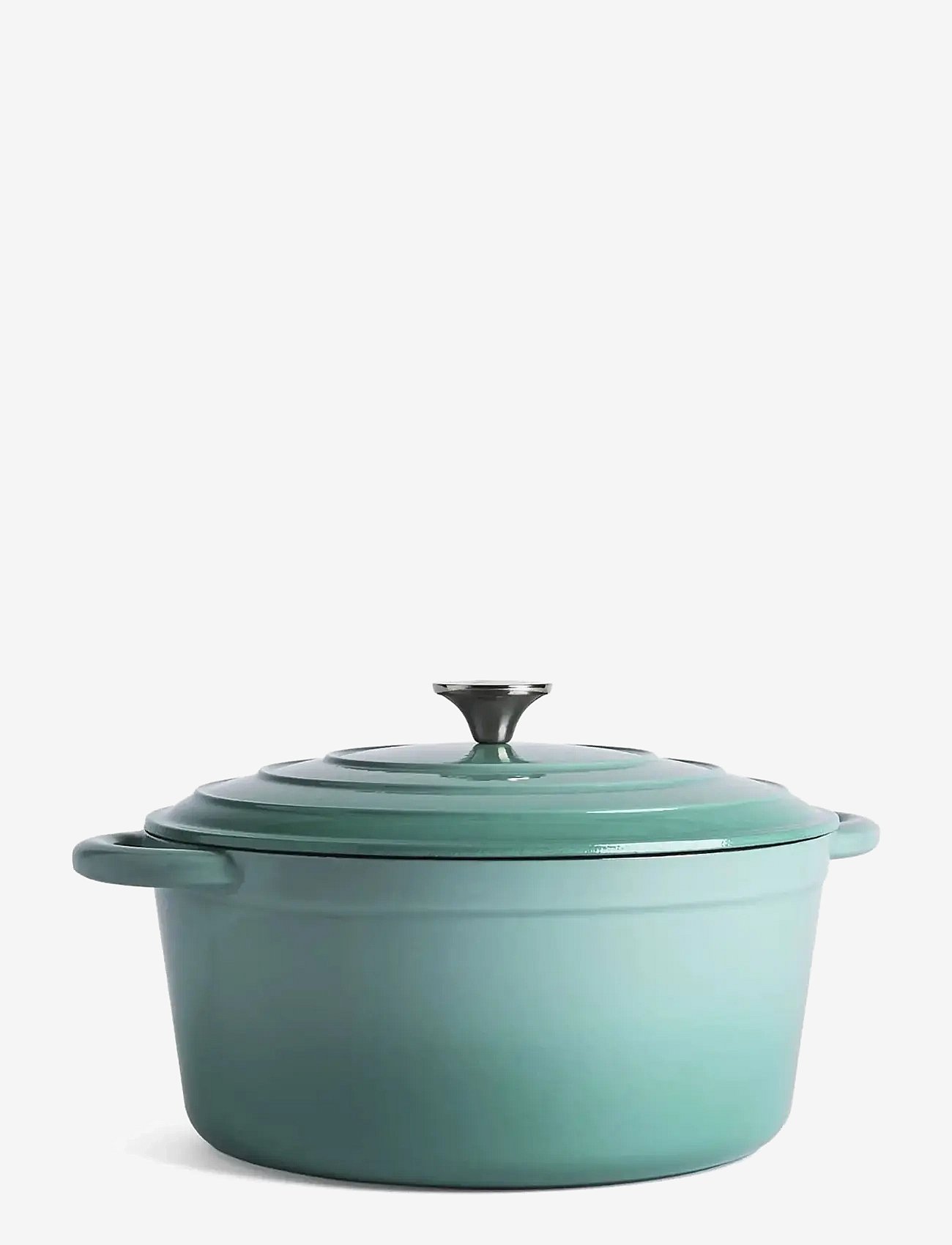 Jernverket Jernverket Cast Iron Casserole 7 L Retro Green - Green - 7 L