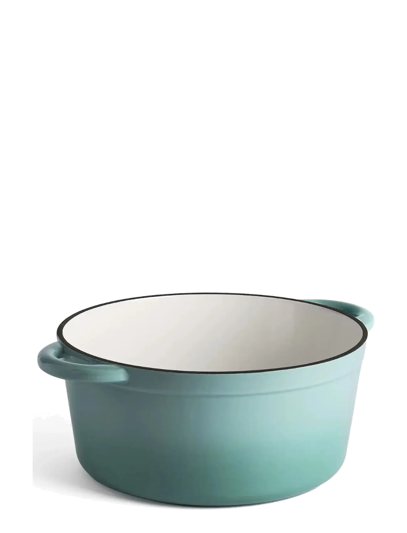 Jernverket - JERNVERKET CAST IRON CASSEROLE 7 L RETRO GREEN - retro green - 3
