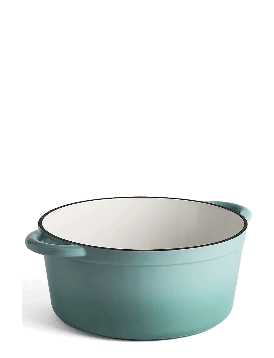 Jernverket - JERNVERKET CAST IRON CASSEROLE 7 L RETRO GREEN - retro green - 3