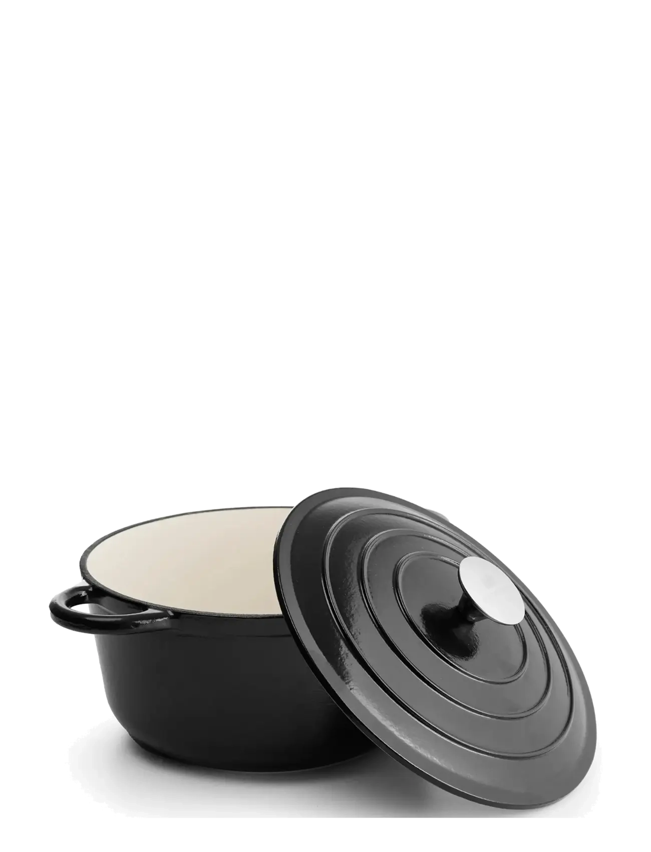 Jernverket - Jernverket Gjutjärnsgryta 4.2 L Matt svart - matte black - 1