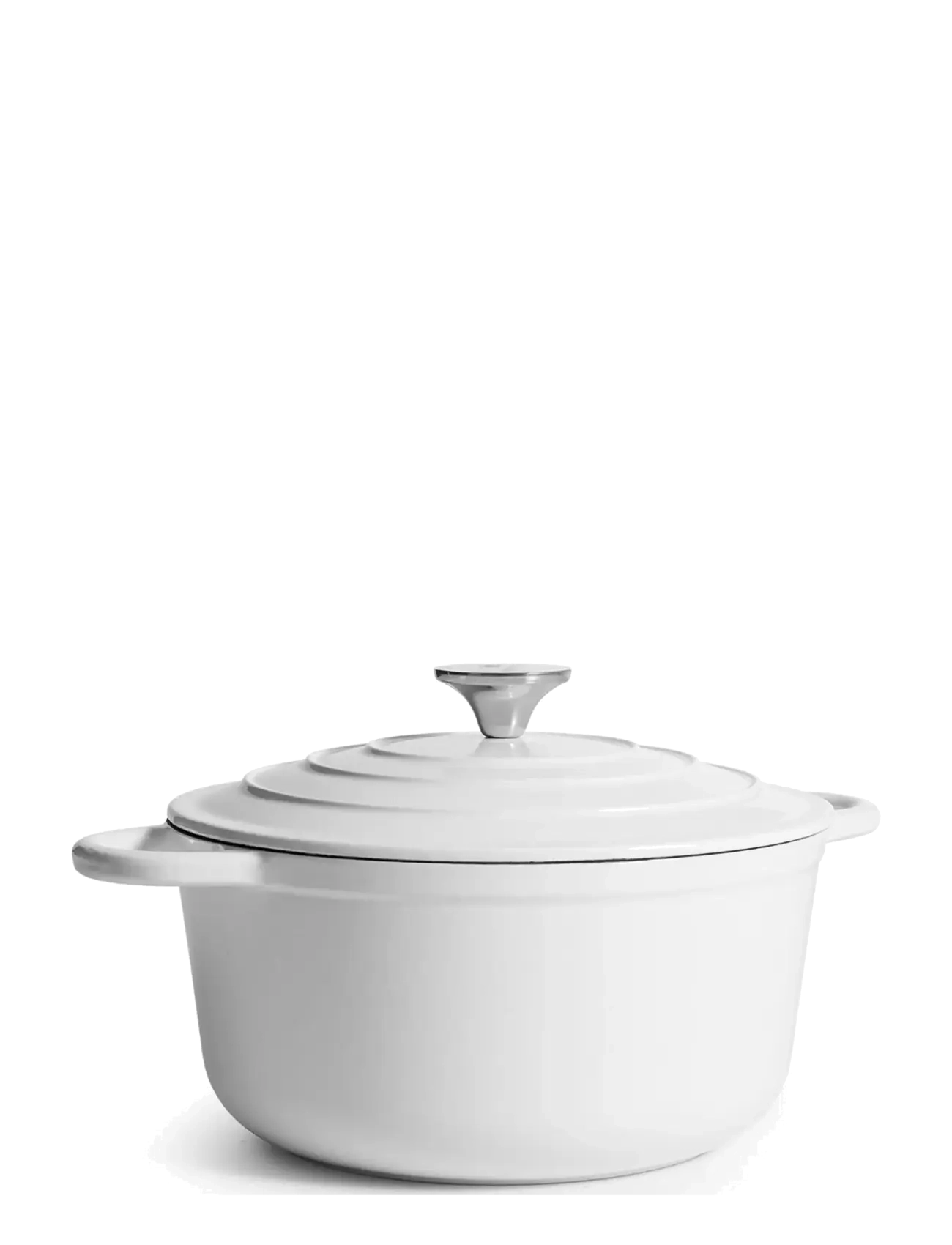 Jernverket JERNVERKET CAST IRON CASSEROLE BLANCO 4.2 L - Jernverket - WHITE / white