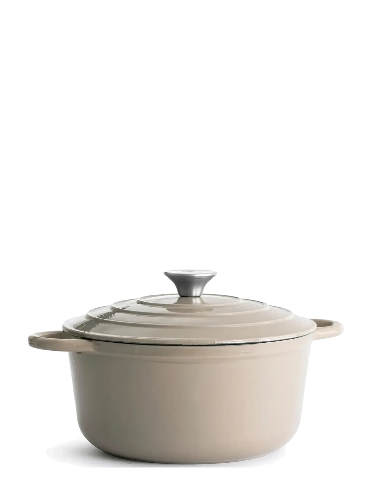 Jernverket JERNVERKET CAST IRON CASSEROLE MACCHIATO 4.2 L - Jernverket - MACCHIATO / beige
