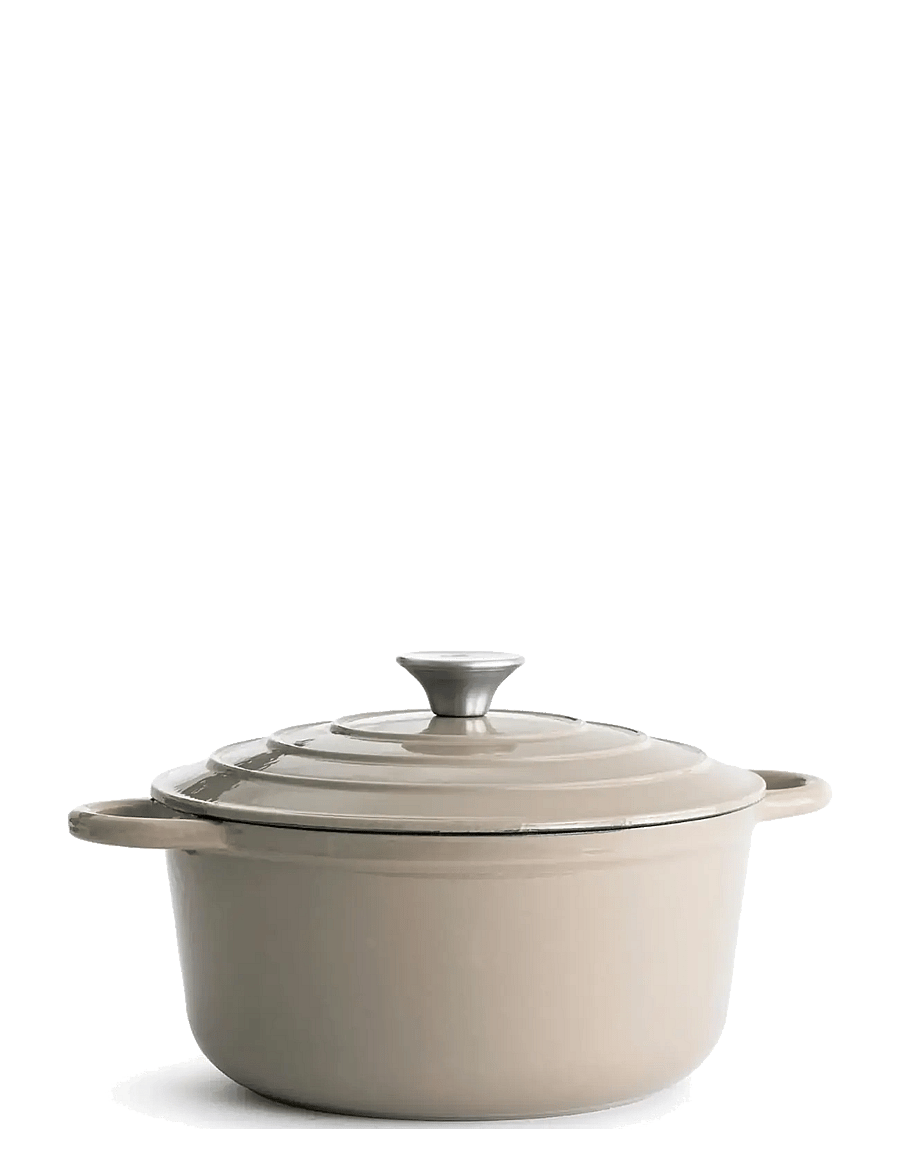 Jernverket - JERNVERKET CAST IRON CASSEROLE MACCHIATO 4.2 L - macchiato - 0