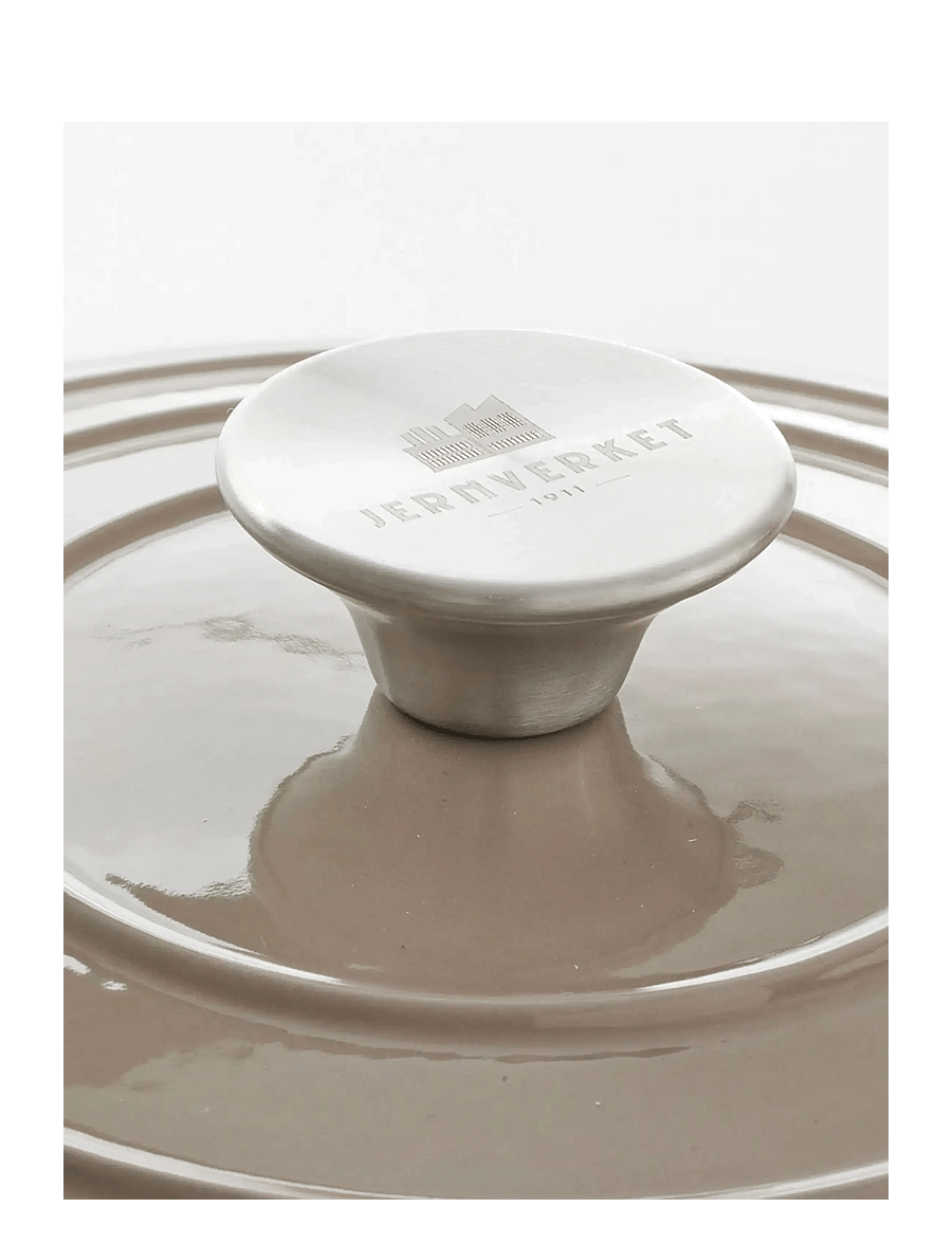 Jernverket - JERNVERKET CAST IRON CASSEROLE MACCHIATO 4.2 L - macchiato - 2
