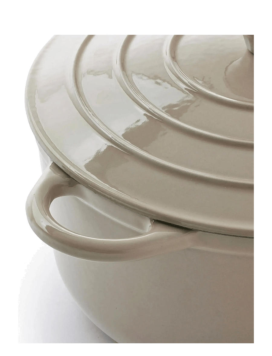 Jernverket - JERNVERKET CAST IRON CASSEROLE MACCHIATO 4.2 L - macchiato - 3