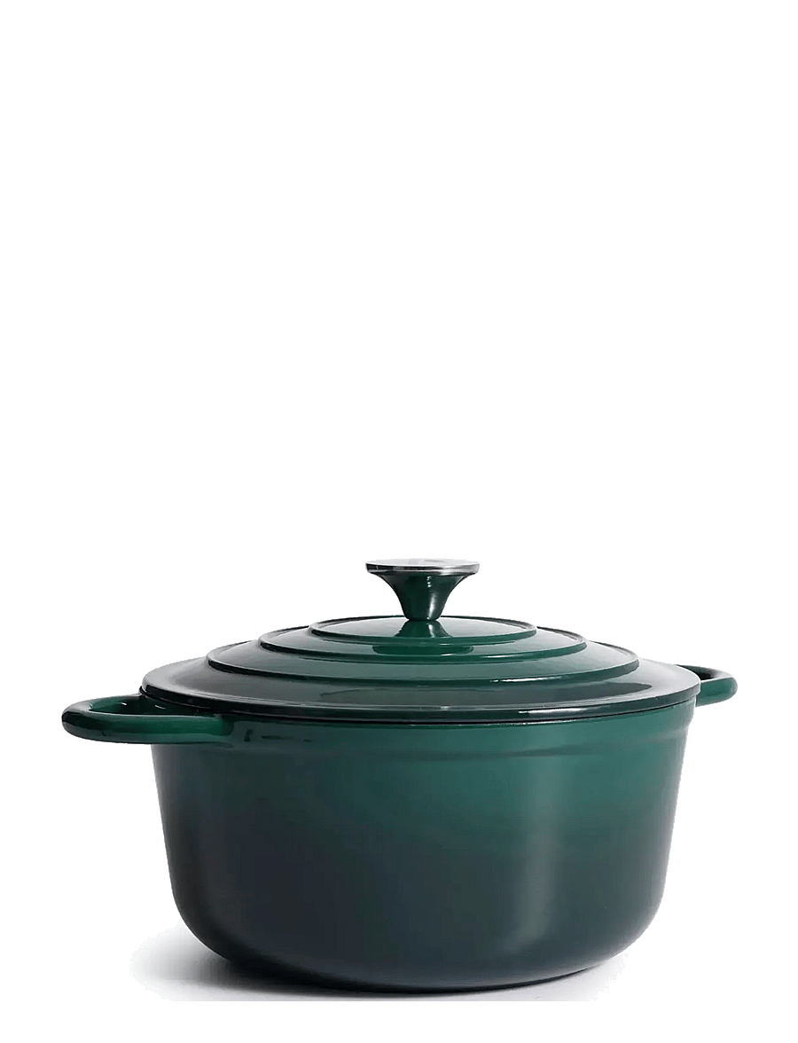 Jernverket - JERNVERKET CAST IRON CASSEROLE 4.2 L GREEN - green - 0