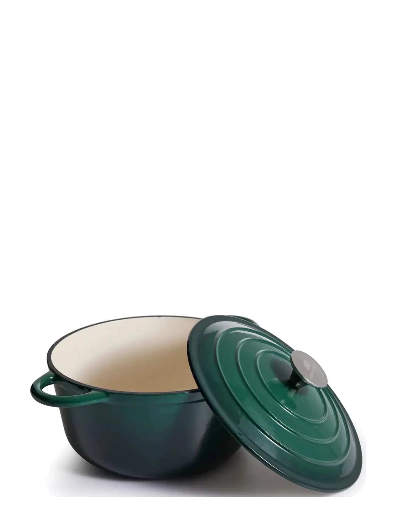 Jernverket - Jernverket Gjutjärnsgryta 4.2 L Grön - green - 1