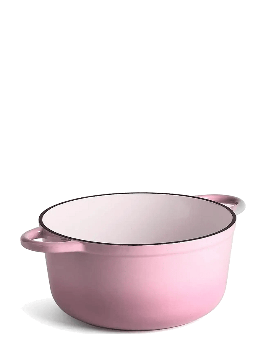 Jernverket - JERNVERKET CAST IRON CASSEROLE 4.2 L RETRO PINK - retro pink - 3
