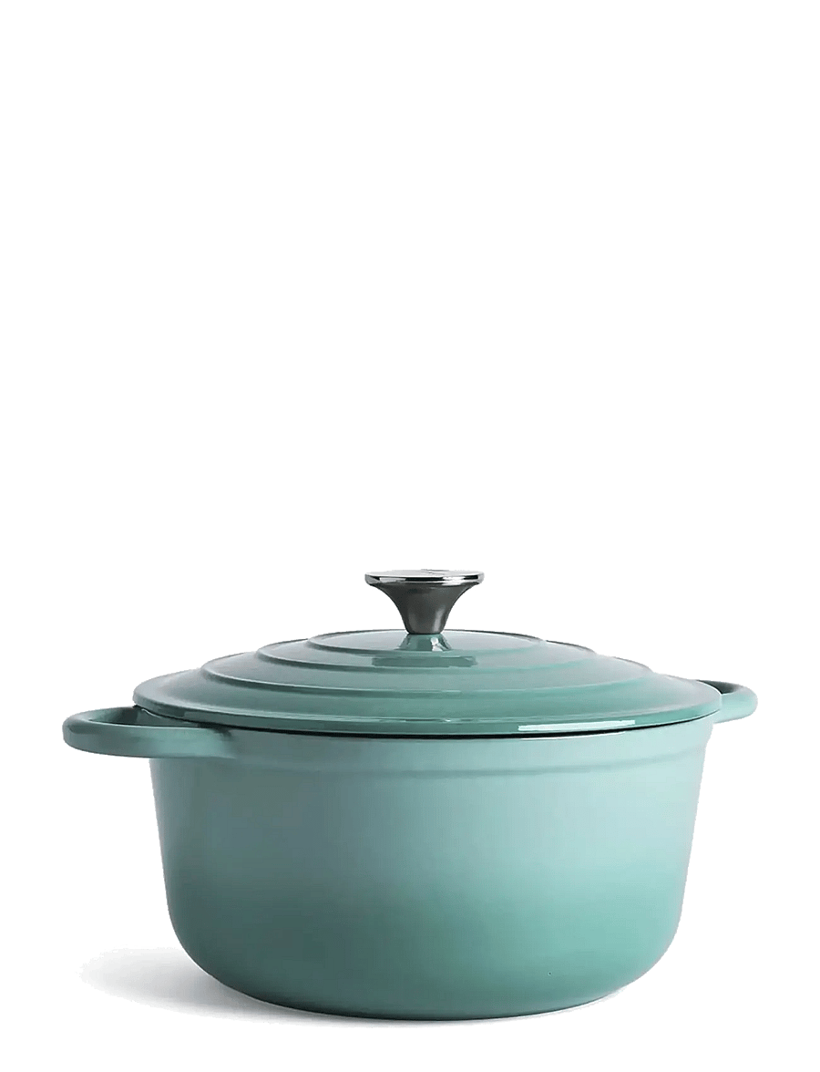 Jernverket - JERNVERKET CAST IRON CASSEROLE 4.2 L RETRO GREEN - retro green - 0