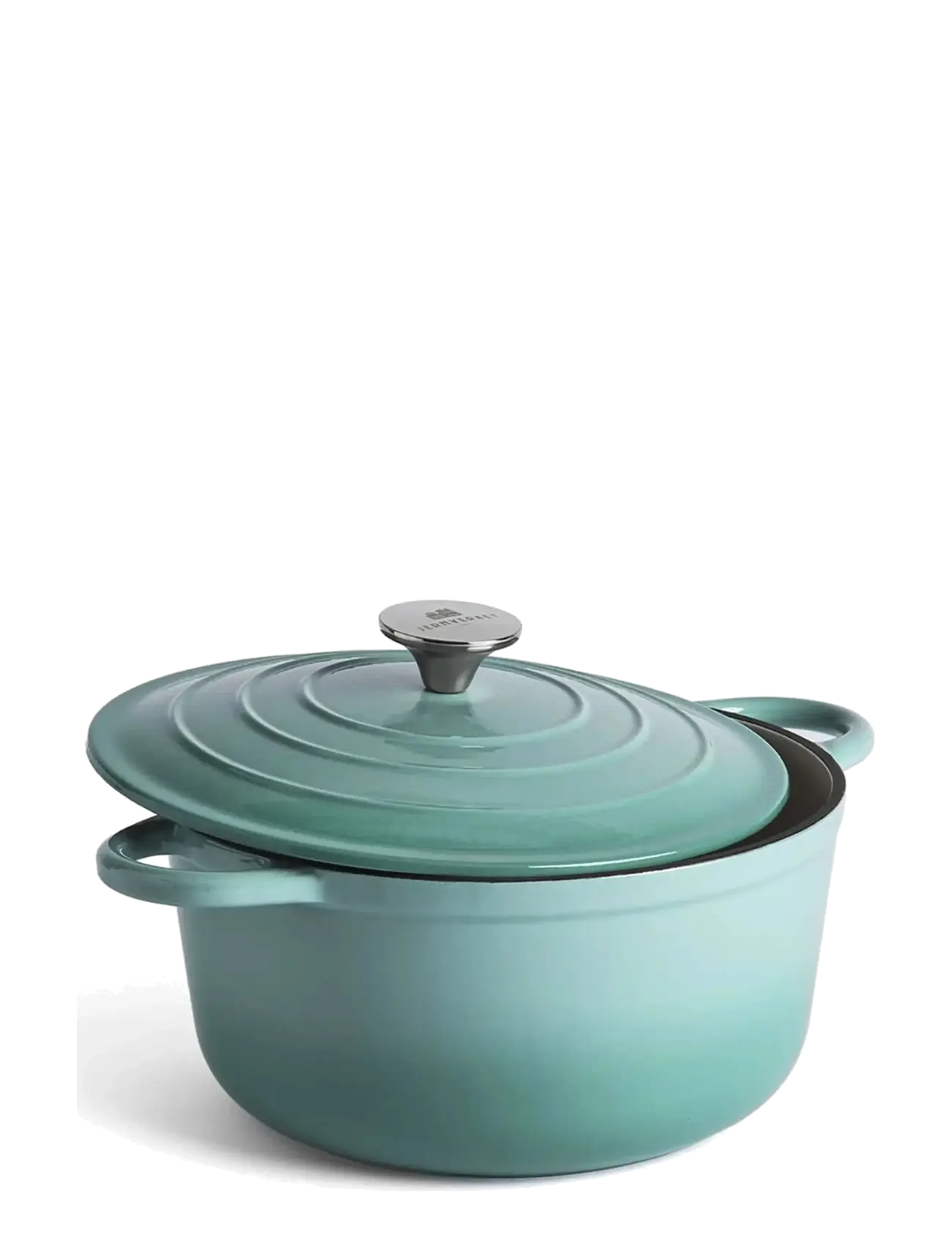 Jernverket - JERNVERKET CAST IRON CASSEROLE 4.2 L RETRO GREEN - retro green - 1