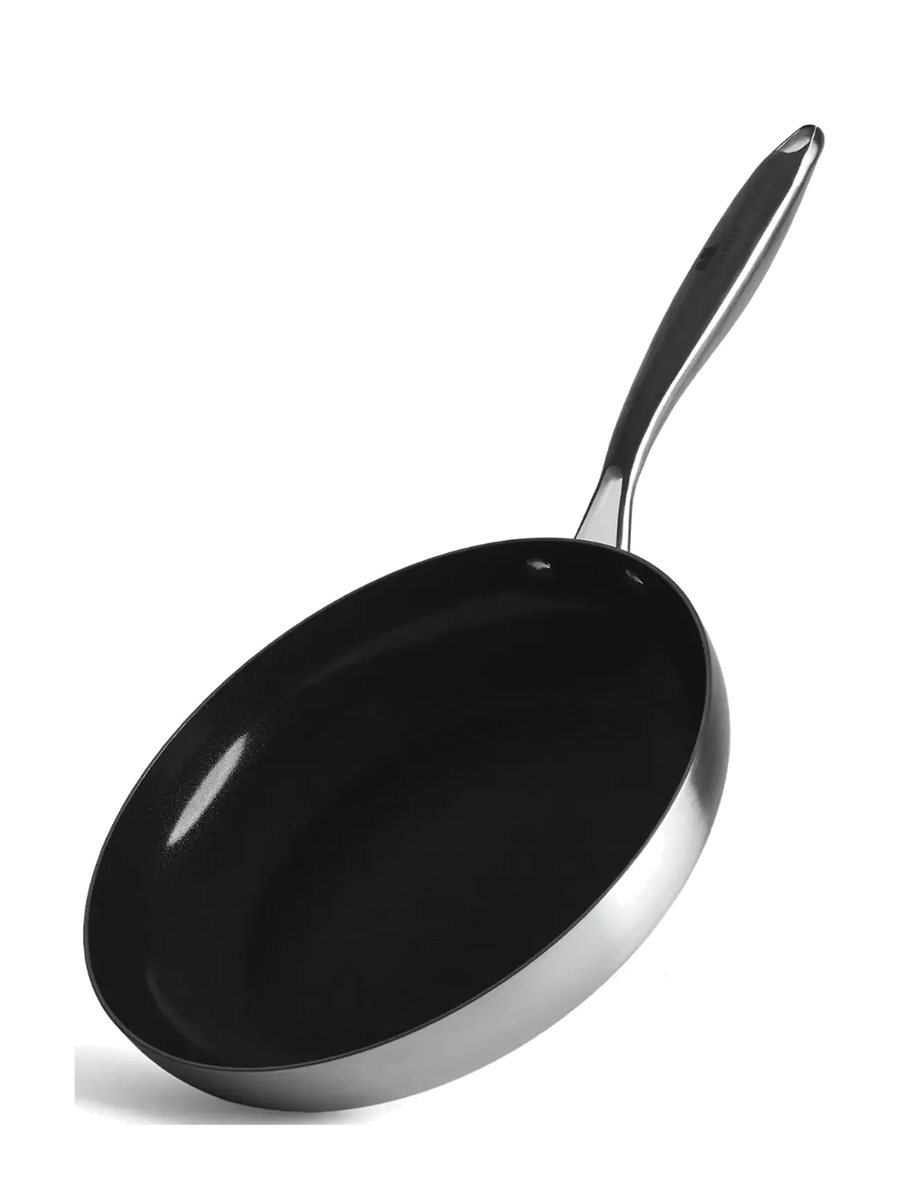 Jernverket JERNVERKET FRYING PAN 28 CM NONSTICK STETESCOPIC COATING - Kitchen - STAINLESS STEEL / silver