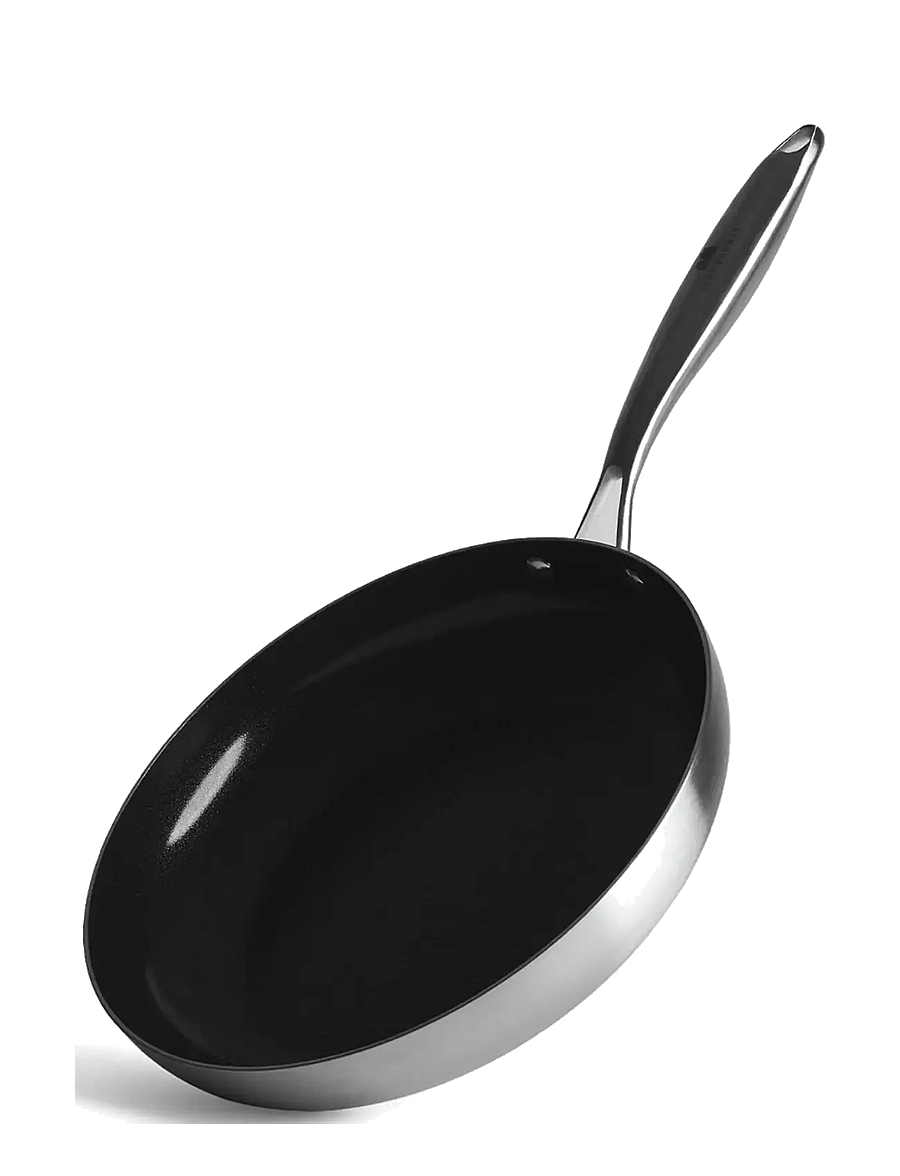 Jernverket - JERNVERKET FRYING PAN 28 CM NONSTICK STETESCOPIC COATING - stainless steel - 0