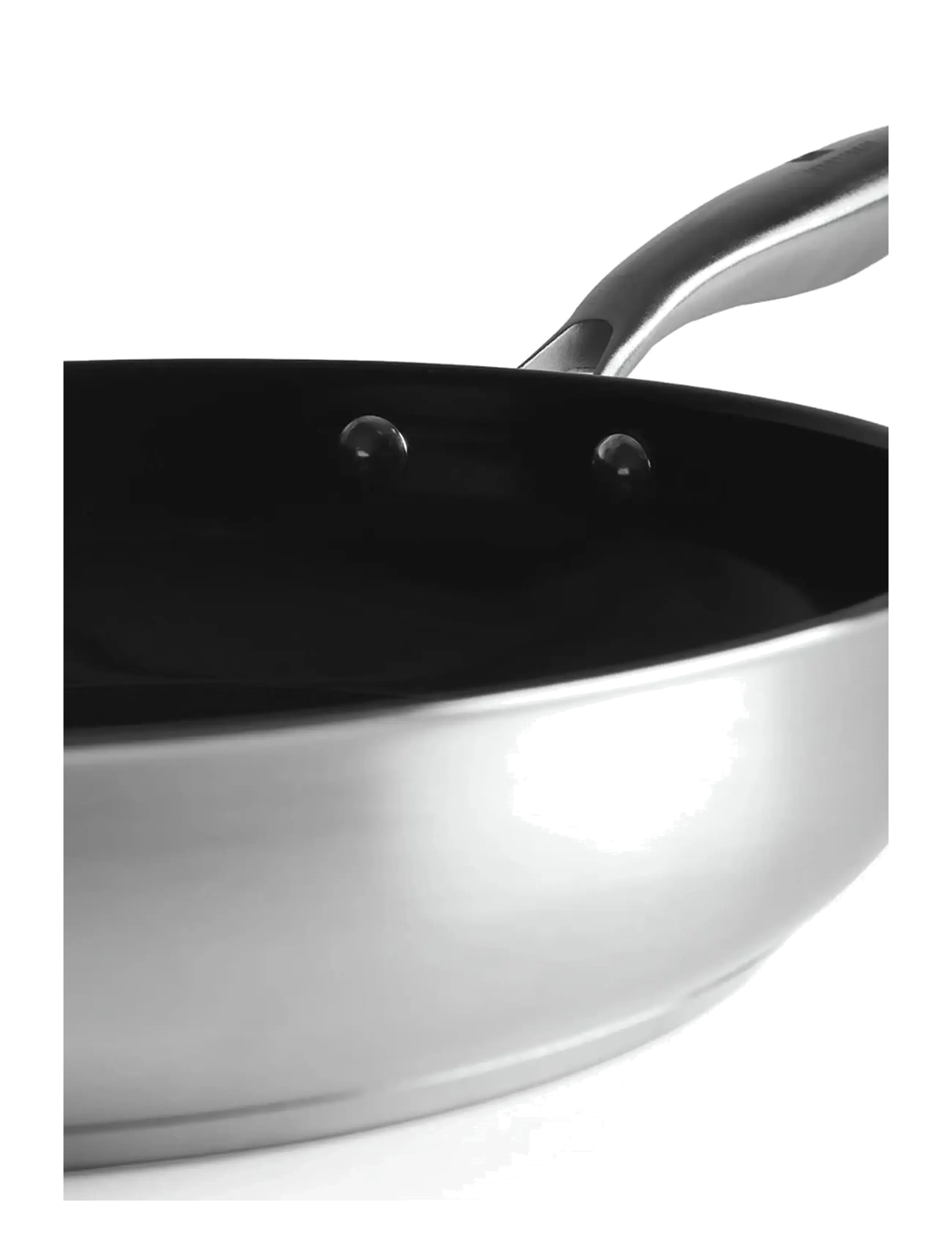 Jernverket - JERNVERKET FRYING PAN 28 CM NONSTICK STETESCOPIC COATING - stainless steel - 3